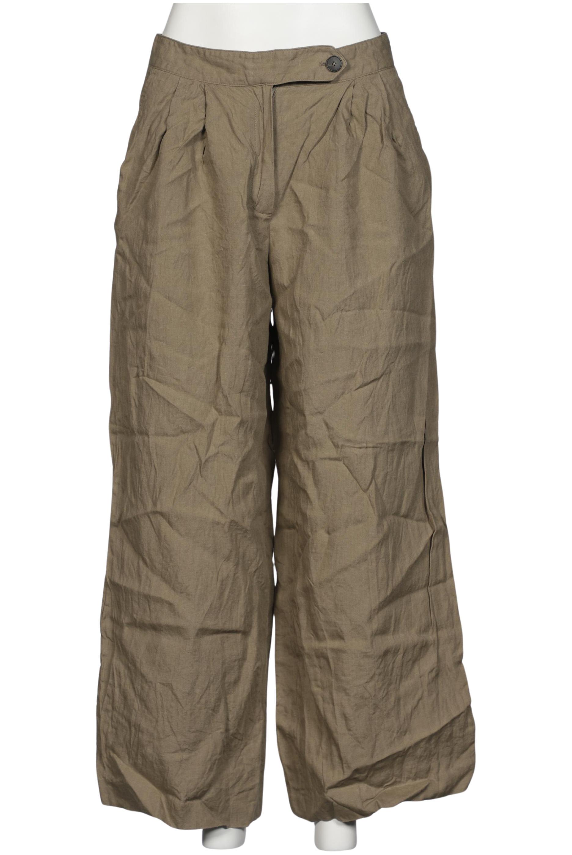 

Massimo Dutti Damen Stoffhose, beige, Gr. 42