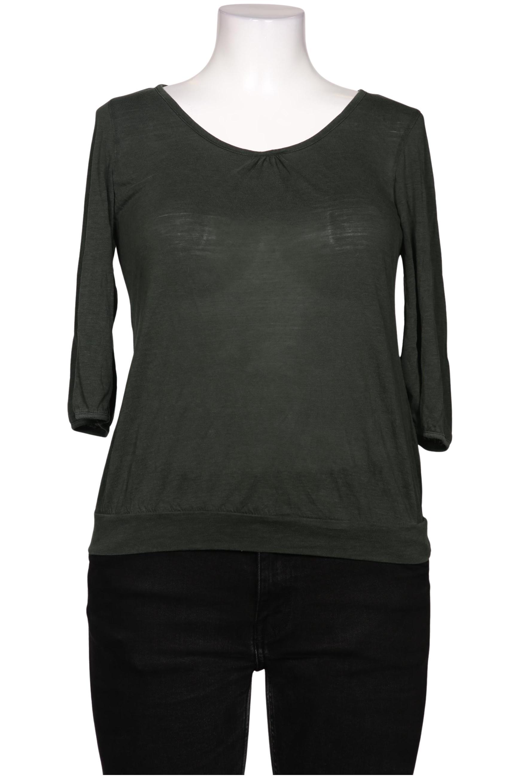 

Massimo Dutti Damen Langarmshirt, grün, Gr. 44