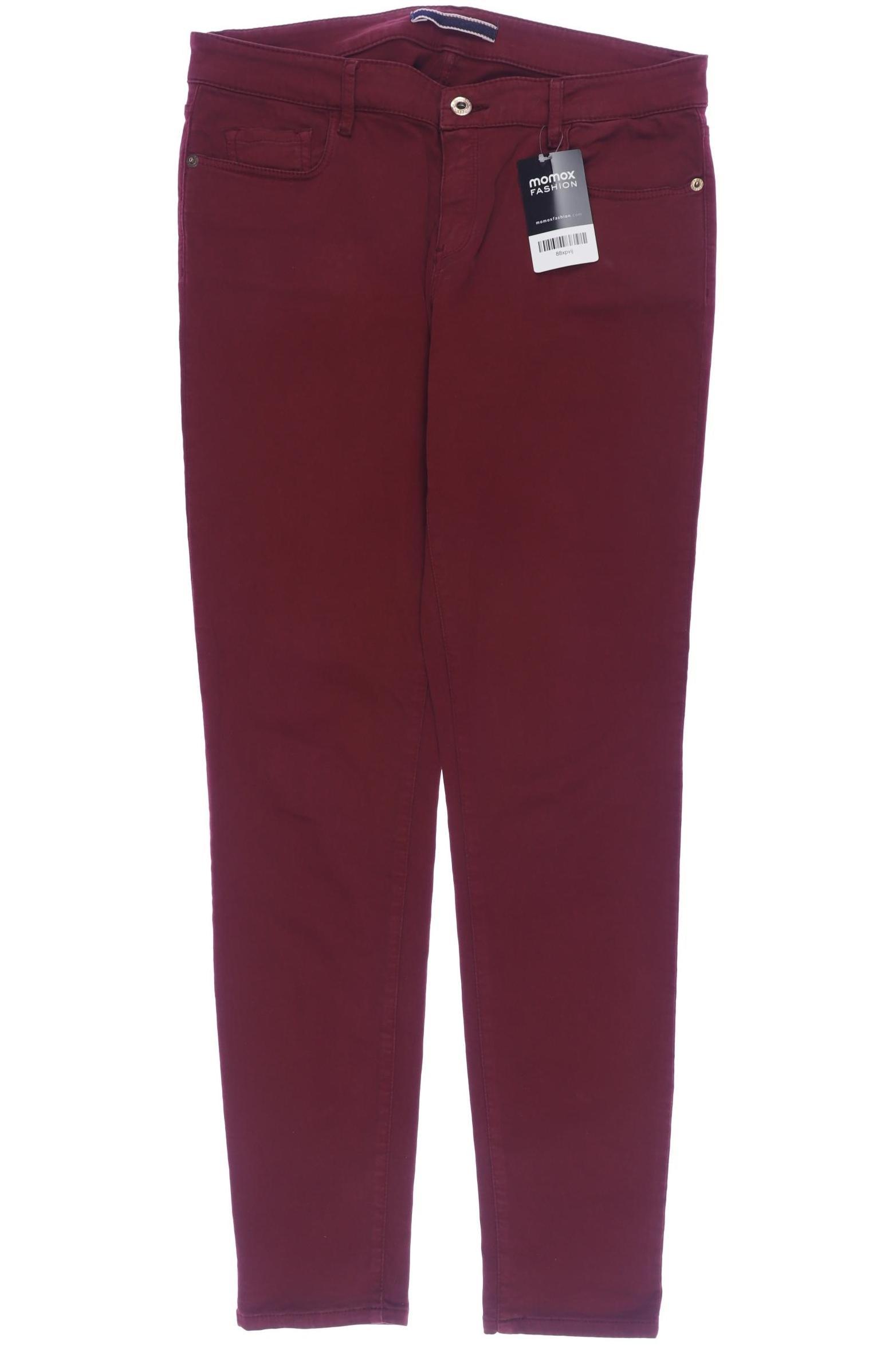 

Massimo Dutti Damen Stoffhose, bordeaux, Gr. 40