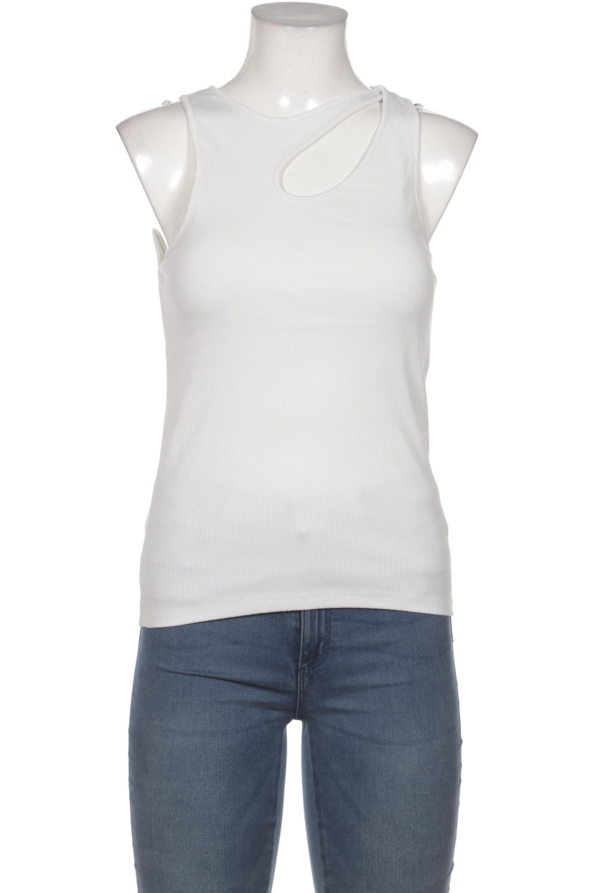 

Massimo Dutti Damen Top, weiß, Gr. 38