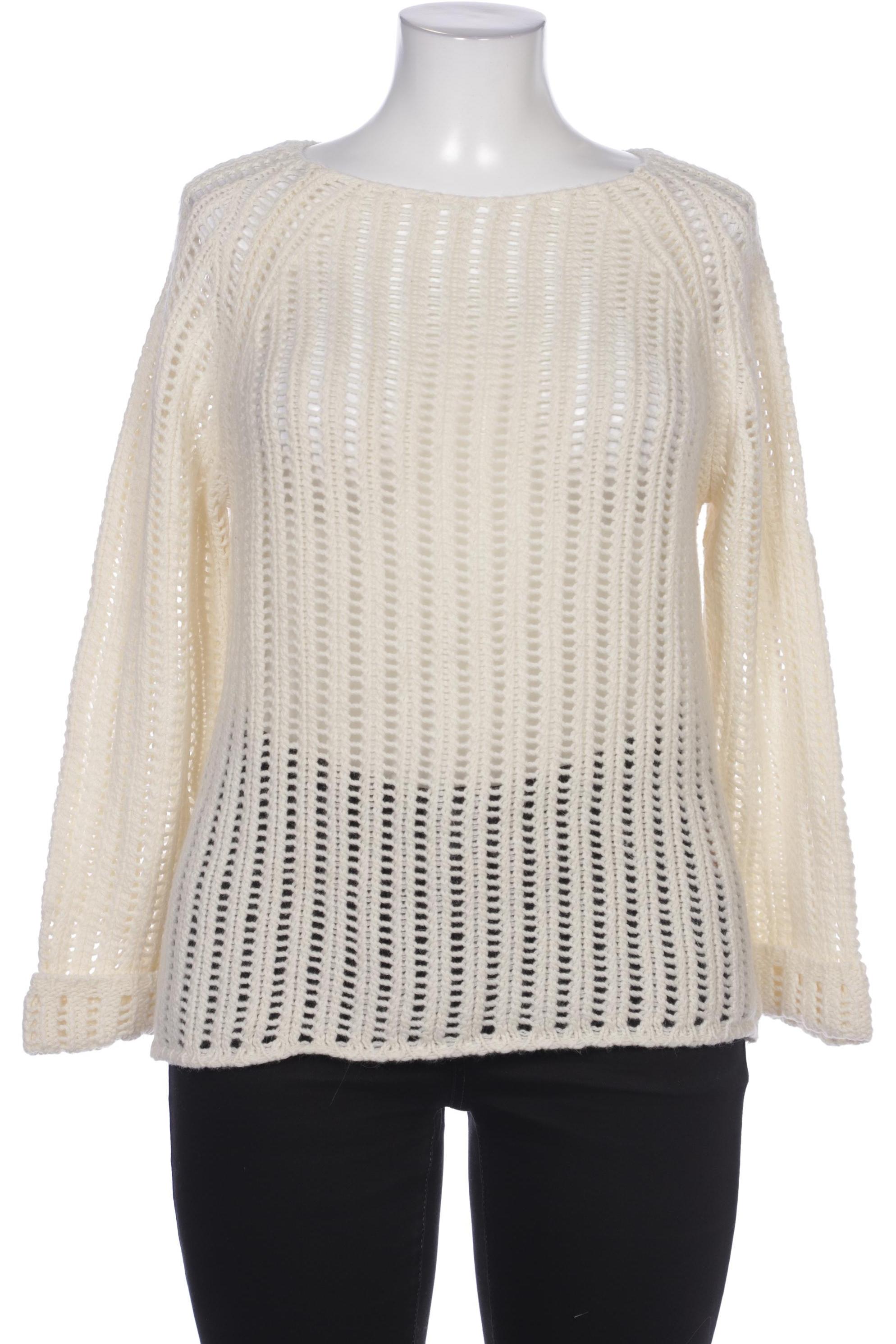 

Massimo Dutti Damen Pullover, cremeweiß, Gr. 42