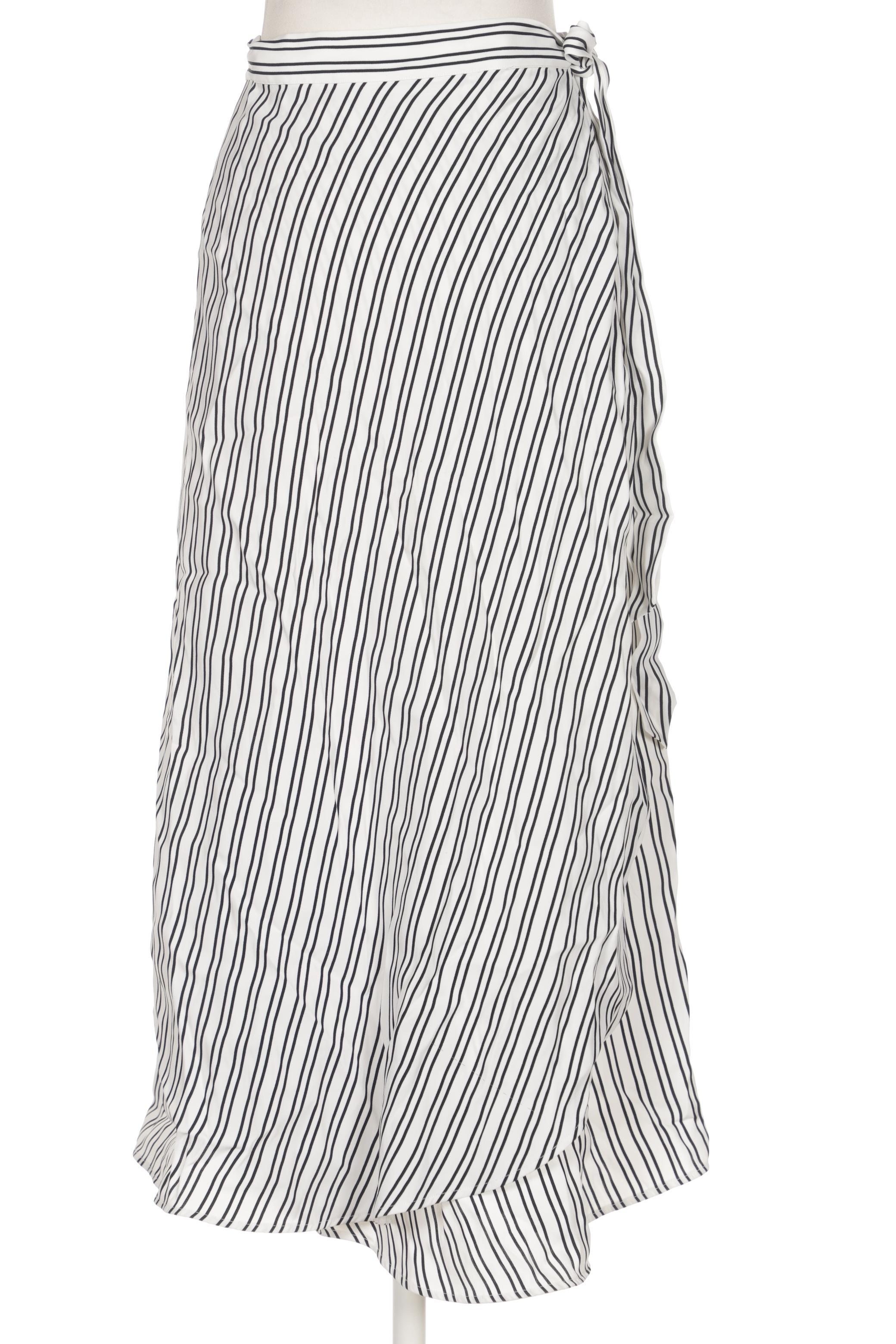 

Massimo Dutti Damen Rock, weiß, Gr. 38