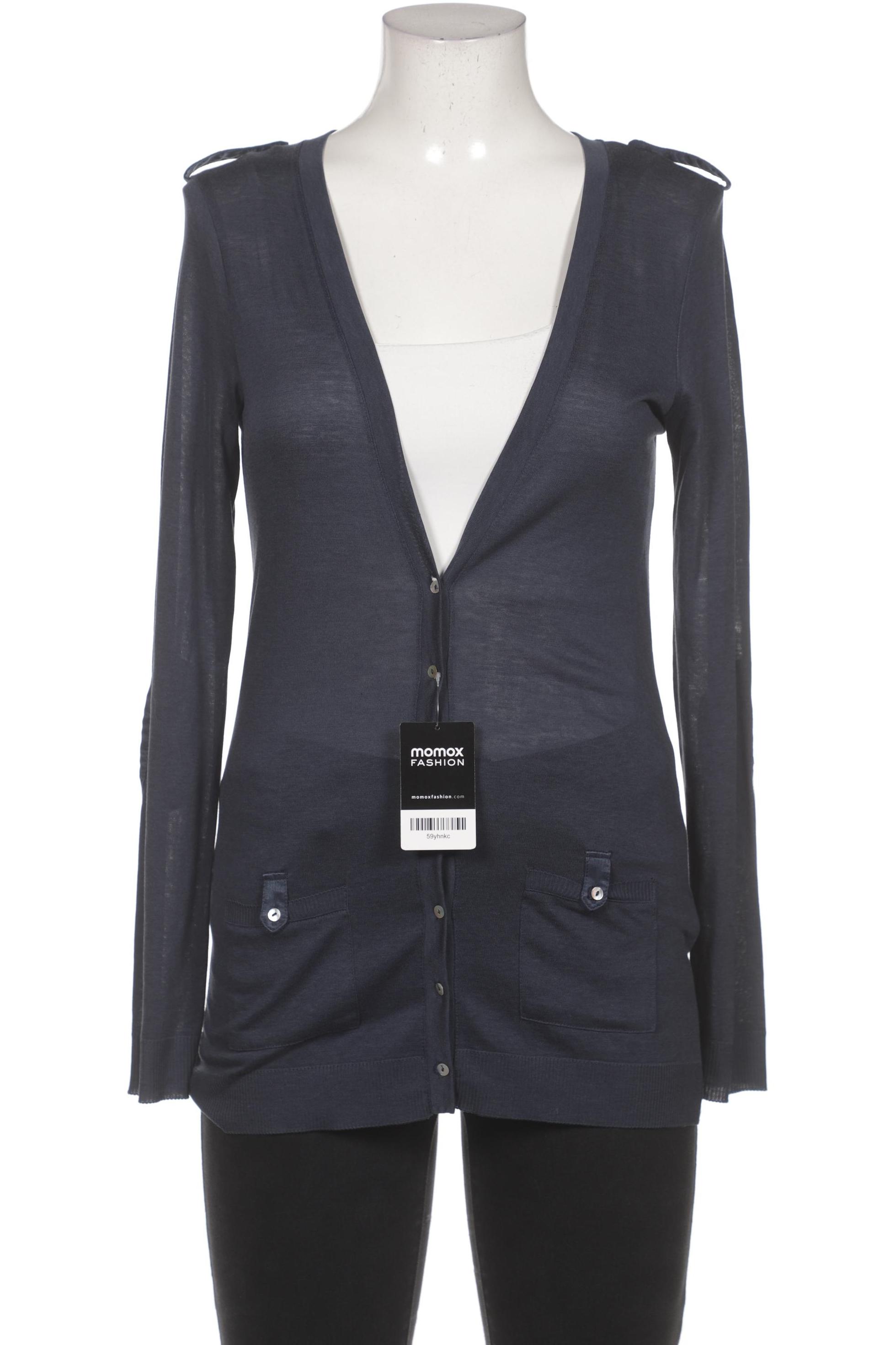 

Massimo Dutti Damen Strickjacke, marineblau, Gr. 42
