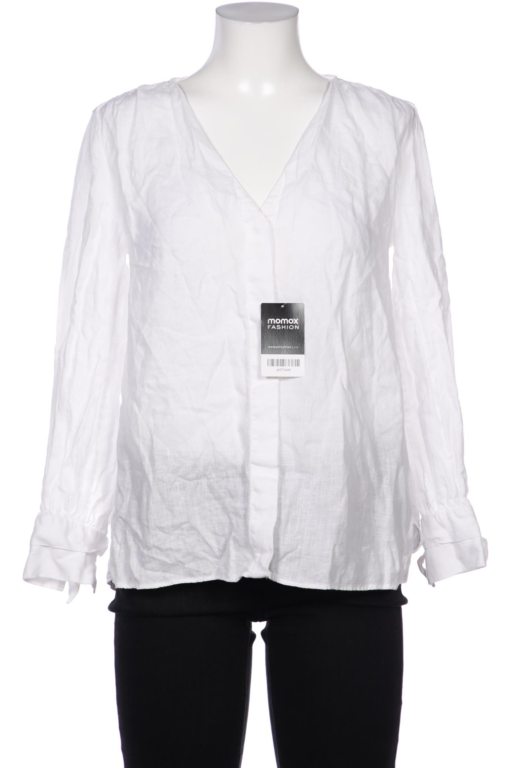 

Massimo Dutti Damen Bluse, weiß, Gr. 38