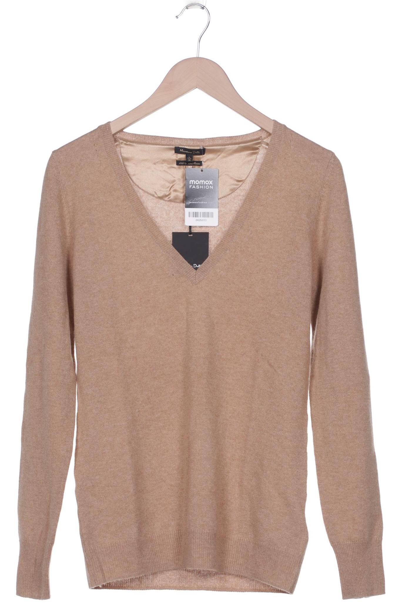 

Massimo Dutti Damen Pullover, beige