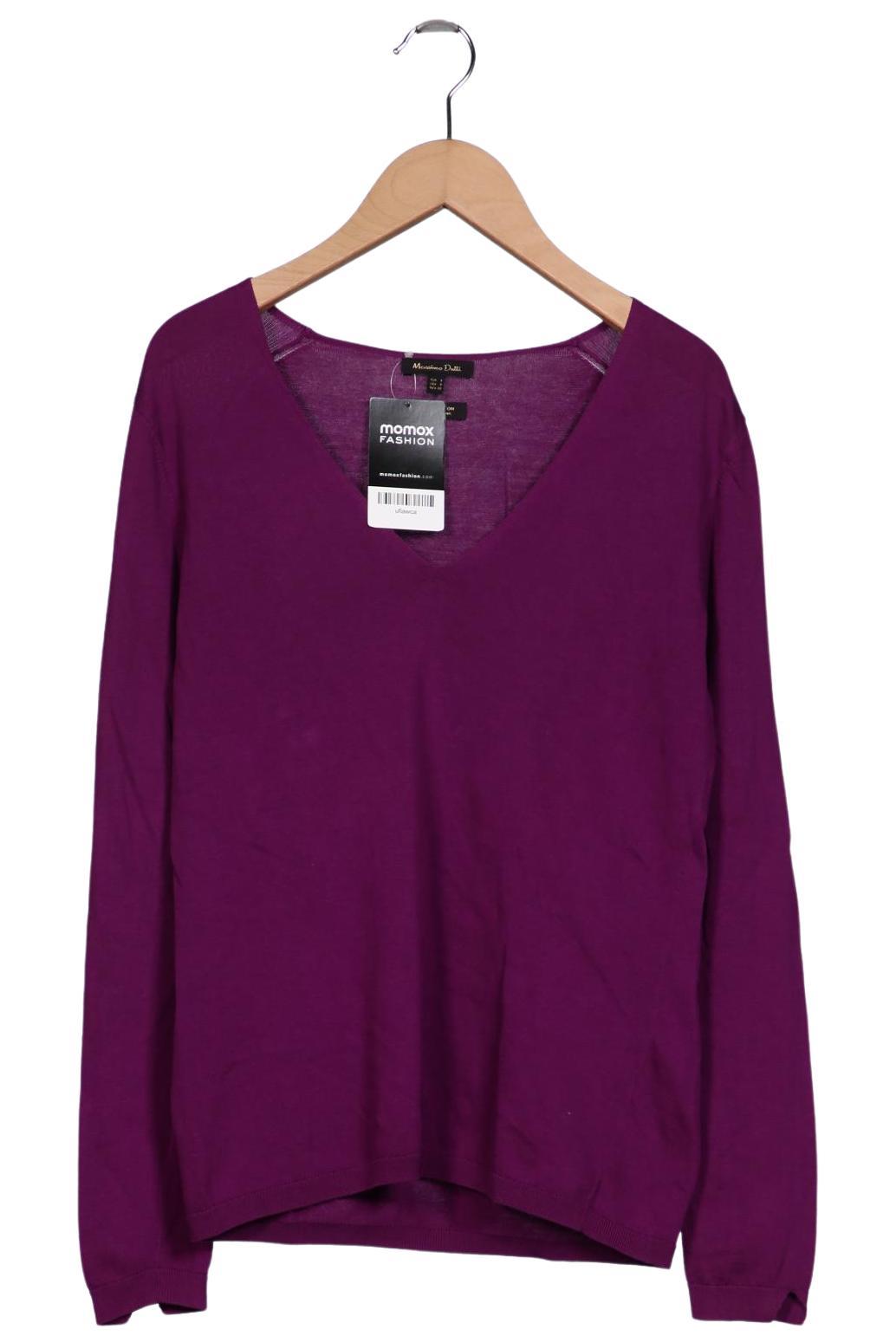 

Massimo Dutti Damen Pullover, flieder, Gr. 36
