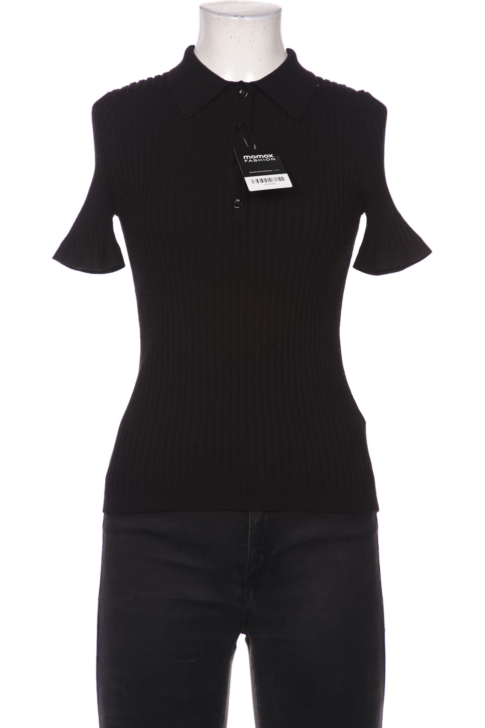 

Massimo Dutti Damen Poloshirt, schwarz, Gr. 36