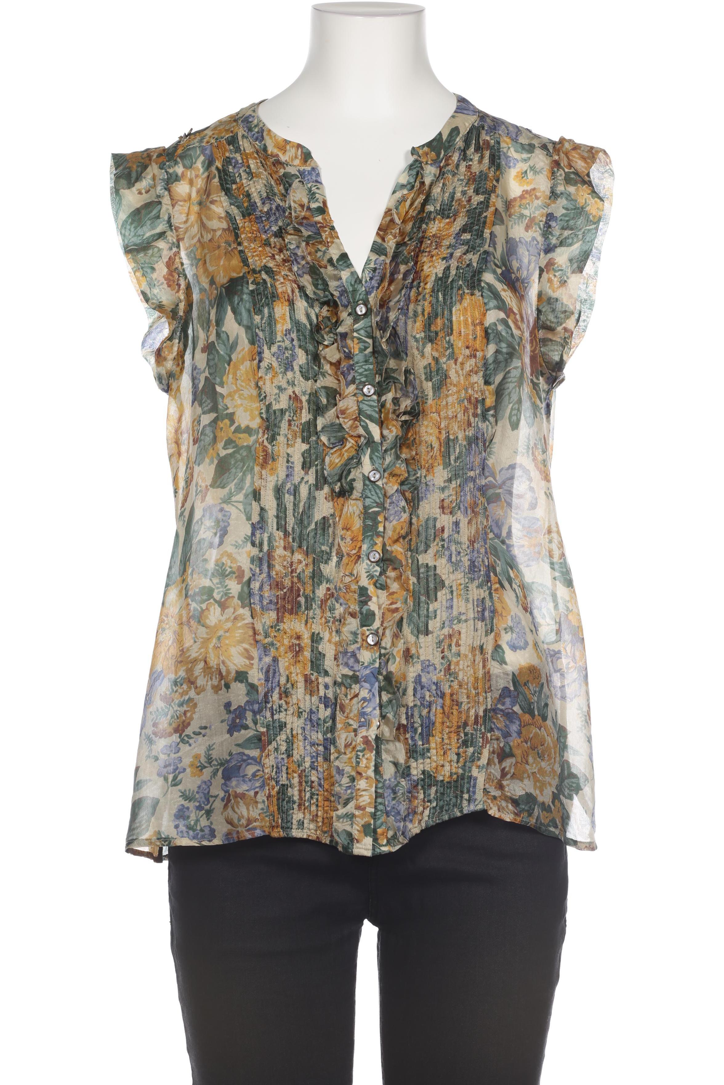 

Massimo Dutti Damen Bluse, grün, Gr. 46