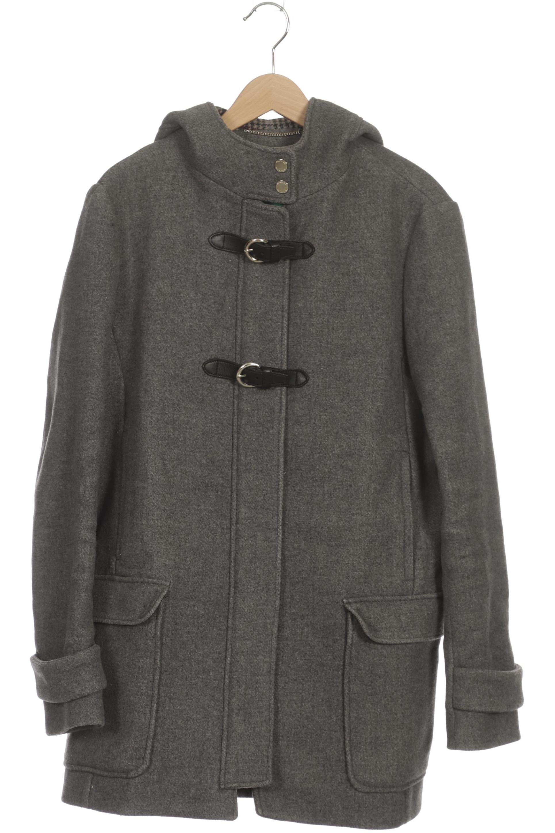 

Massimo Dutti Damen Mantel, grau, Gr. 40