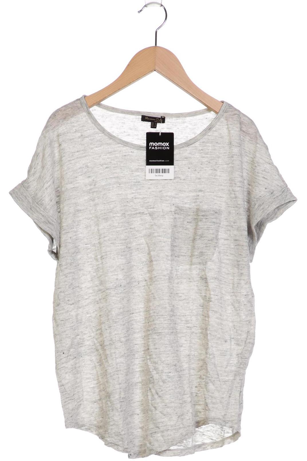

Massimo Dutti Damen T-Shirt, grau, Gr. 36
