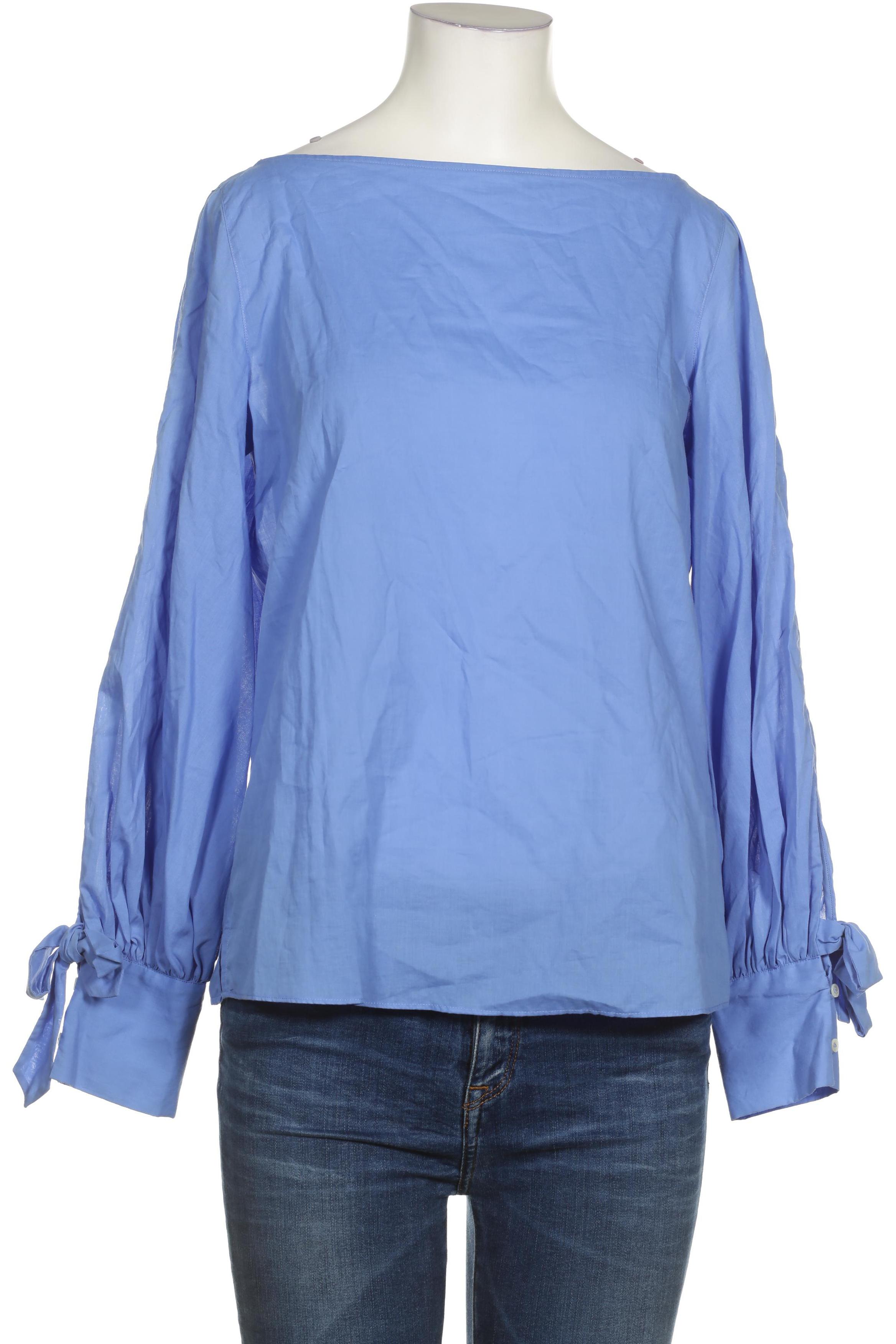 

Massimo Dutti Damen Bluse, blau, Gr. 38