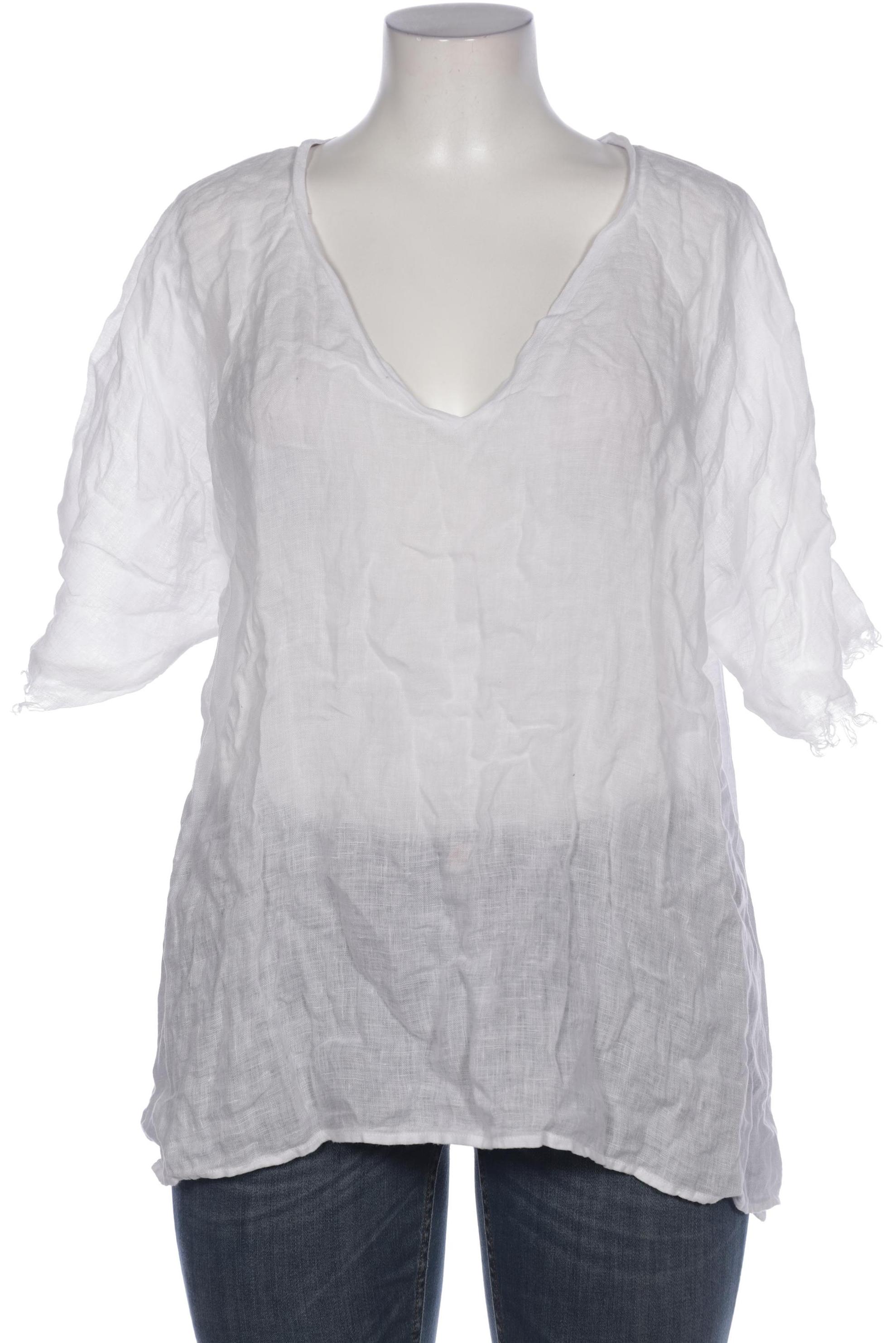 

Massimo Dutti Damen Bluse, weiß, Gr. 38