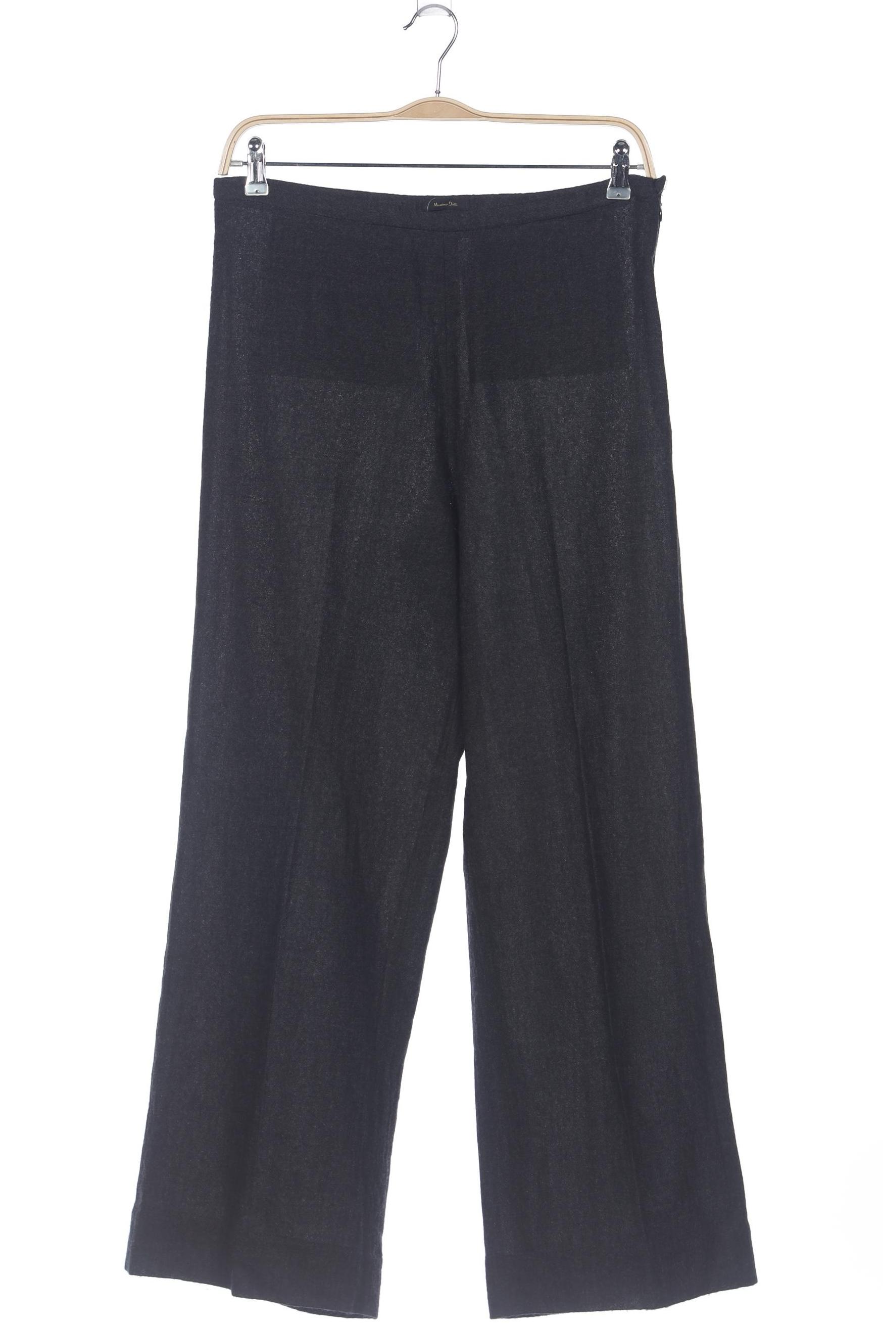 

Massimo Dutti Damen Stoffhose, schwarz, Gr. 42