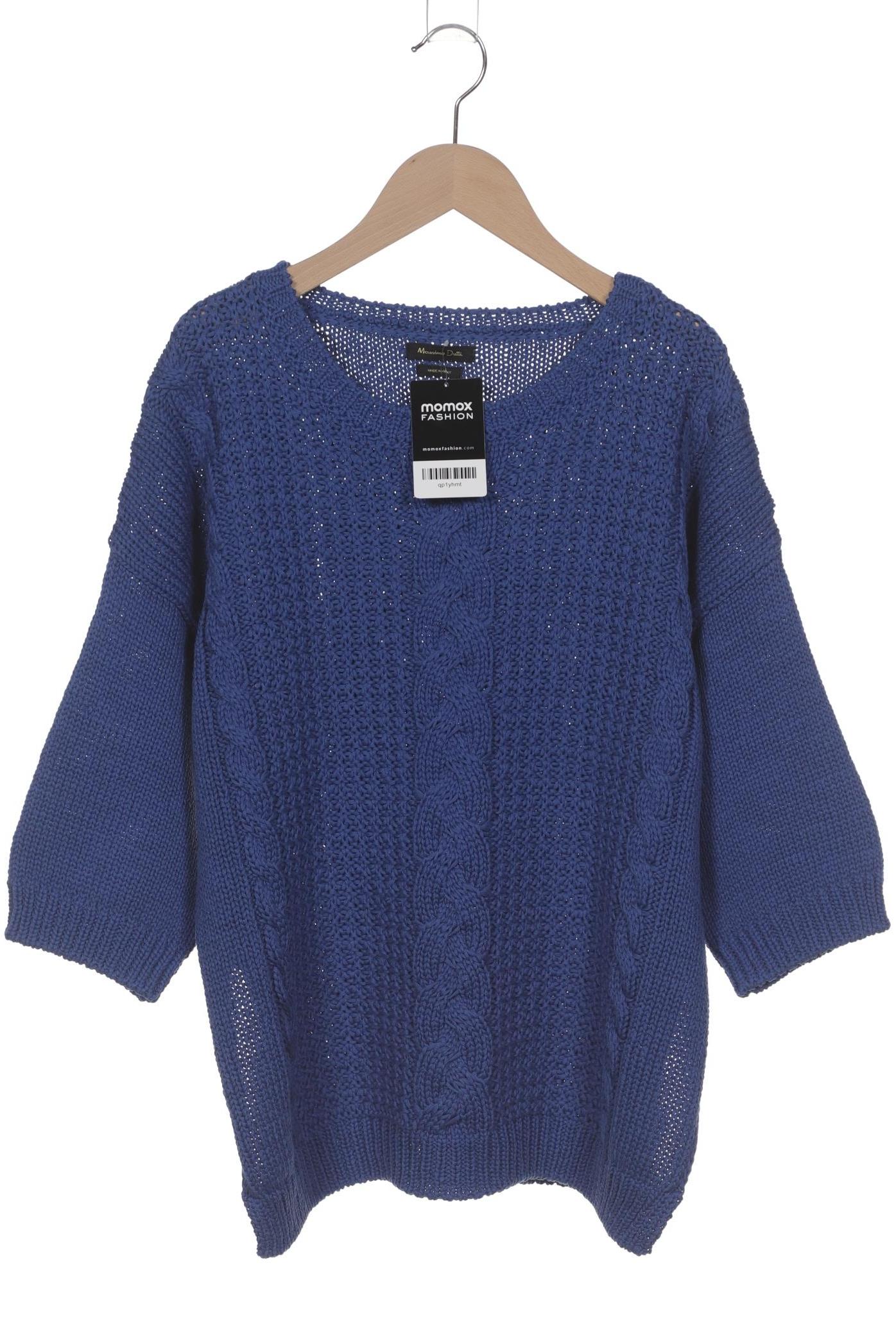 

Massimo Dutti Damen Pullover, blau, Gr. 38