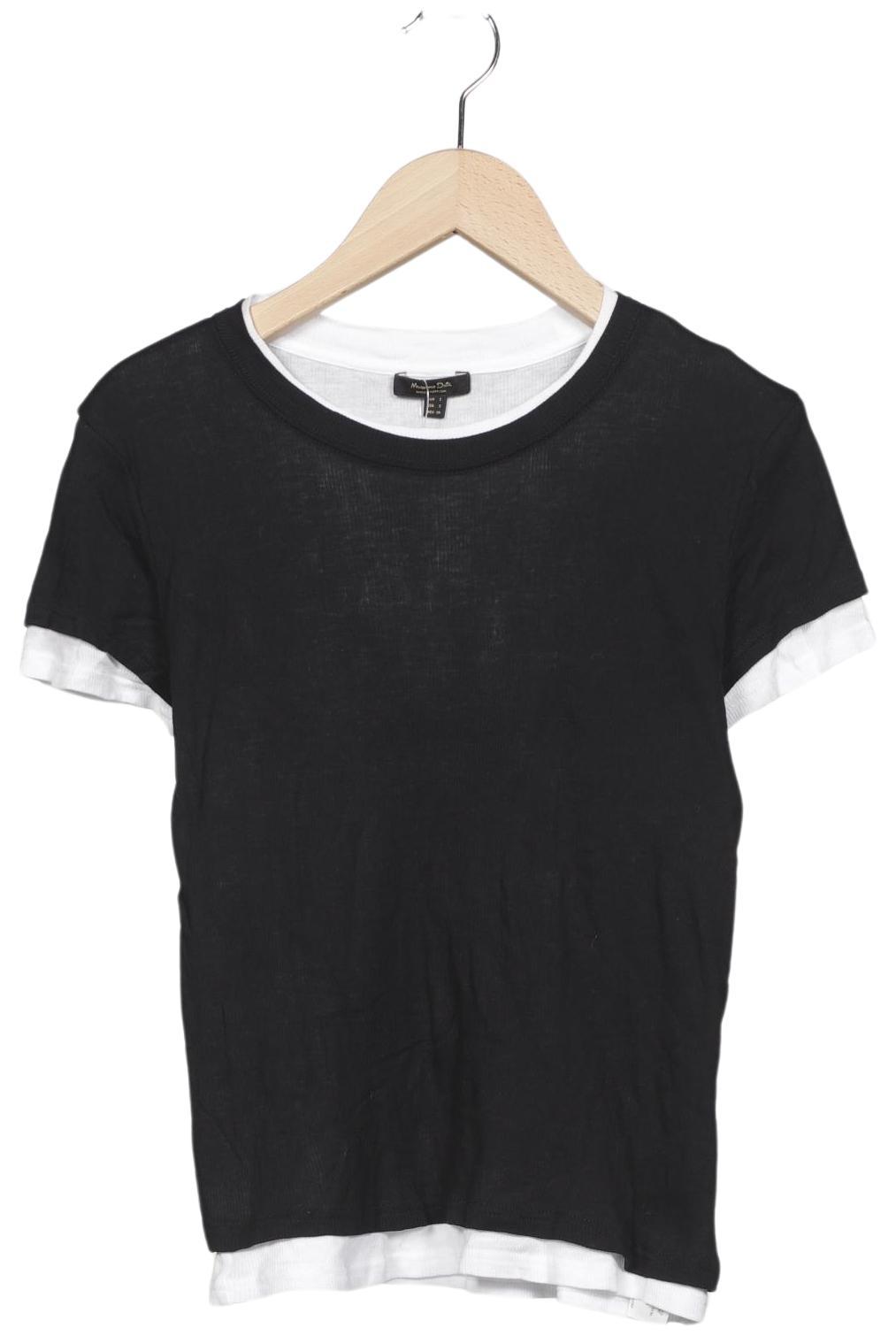 

Massimo Dutti Damen T-Shirt, mehrfarbig, Gr. 36