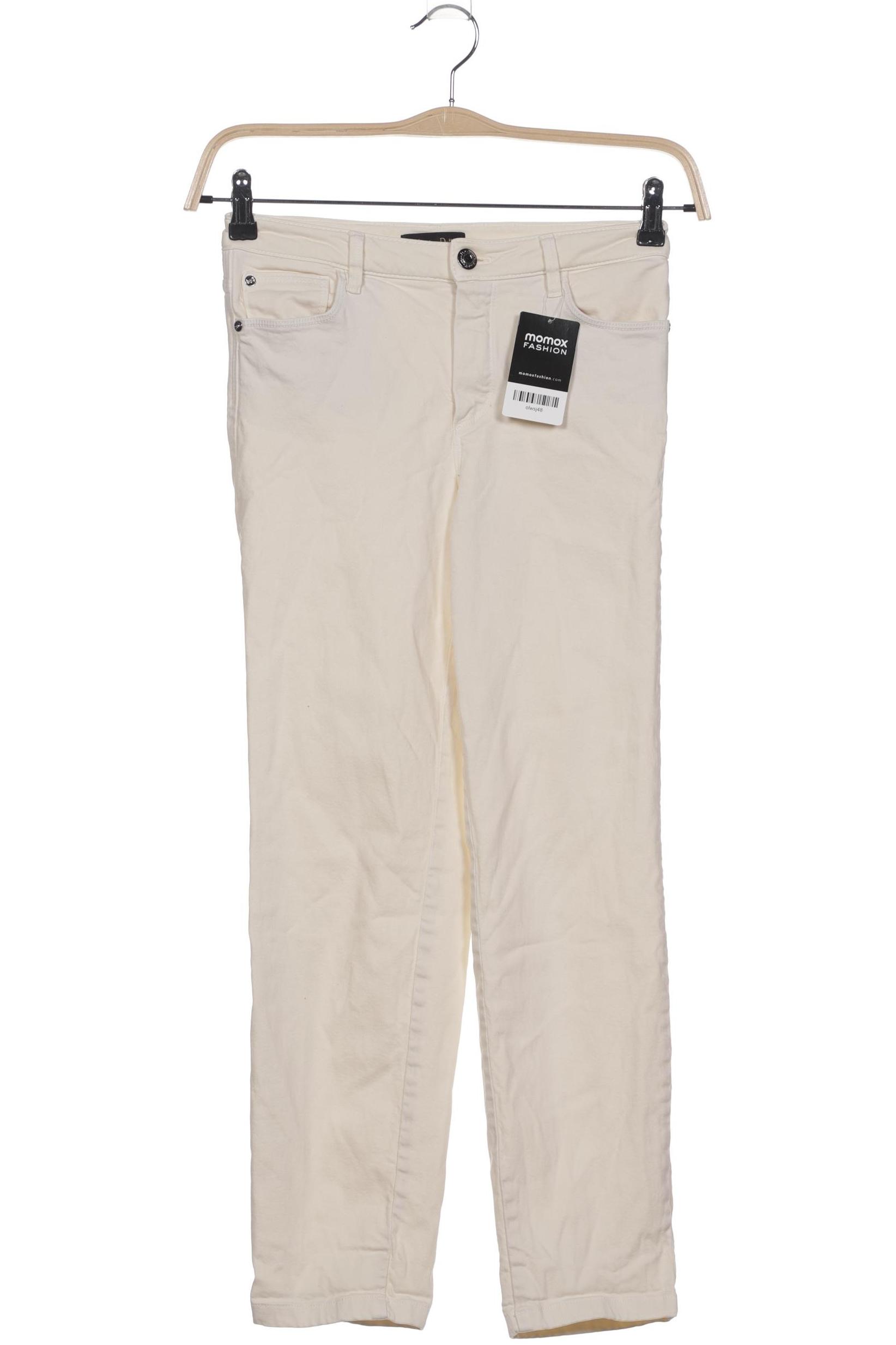 

Massimo Dutti Damen Stoffhose, cremeweiß, Gr. 36