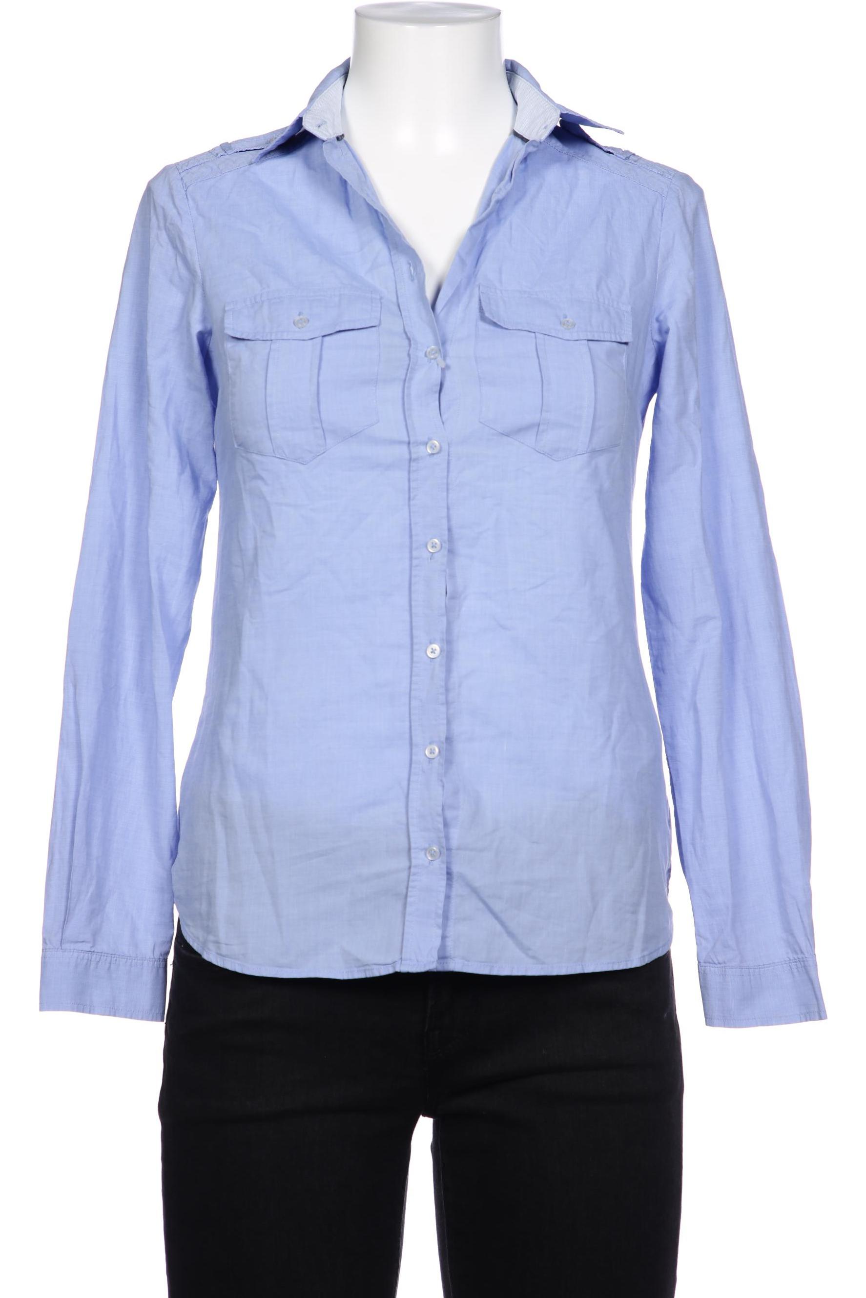 

Massimo Dutti Damen Bluse, hellblau