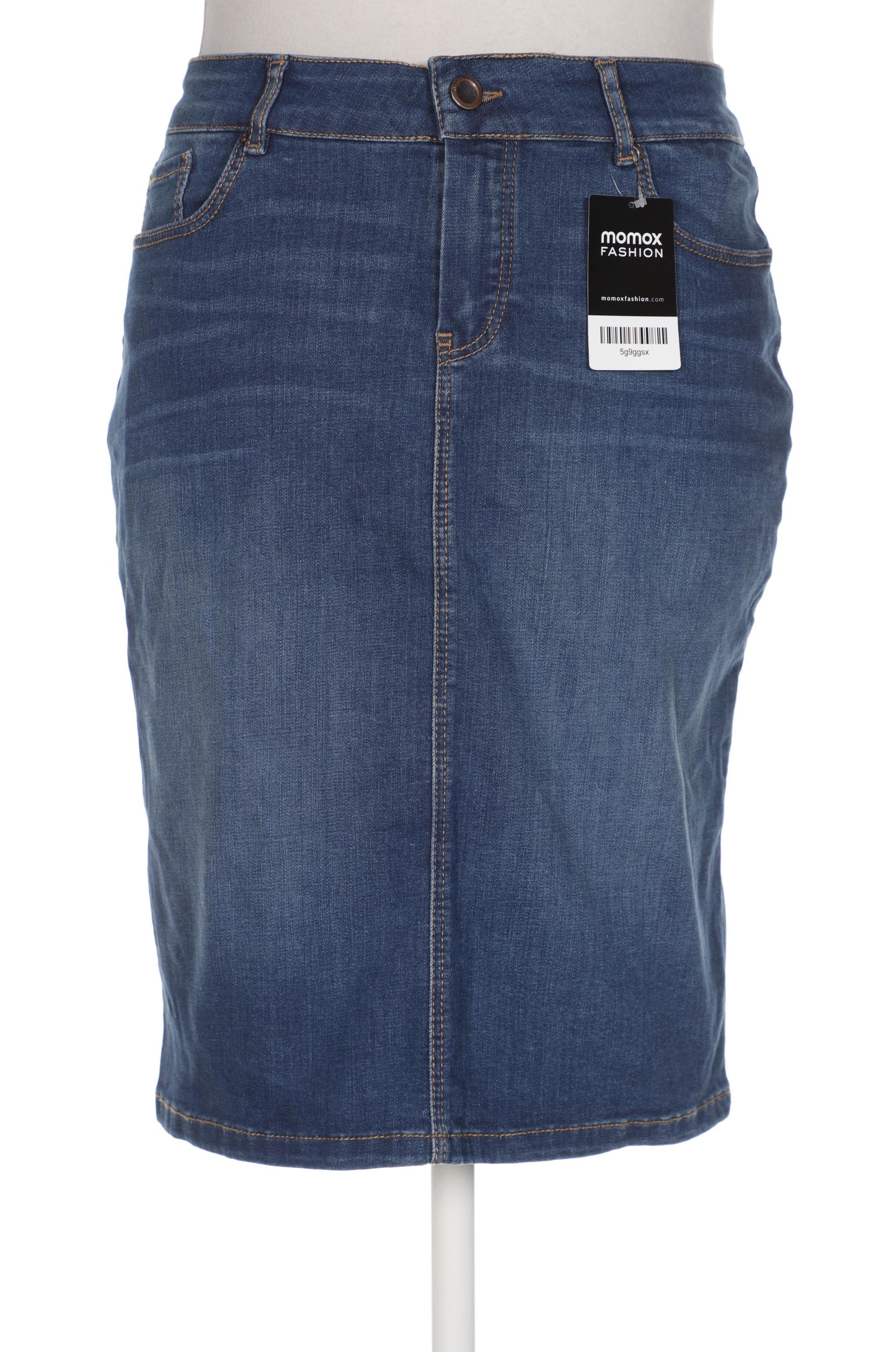 

Massimo Dutti Damen Rock, blau, Gr. 42