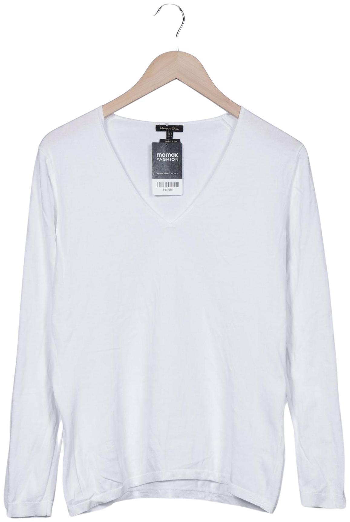 

Massimo Dutti Damen Pullover, weiß, Gr. 42