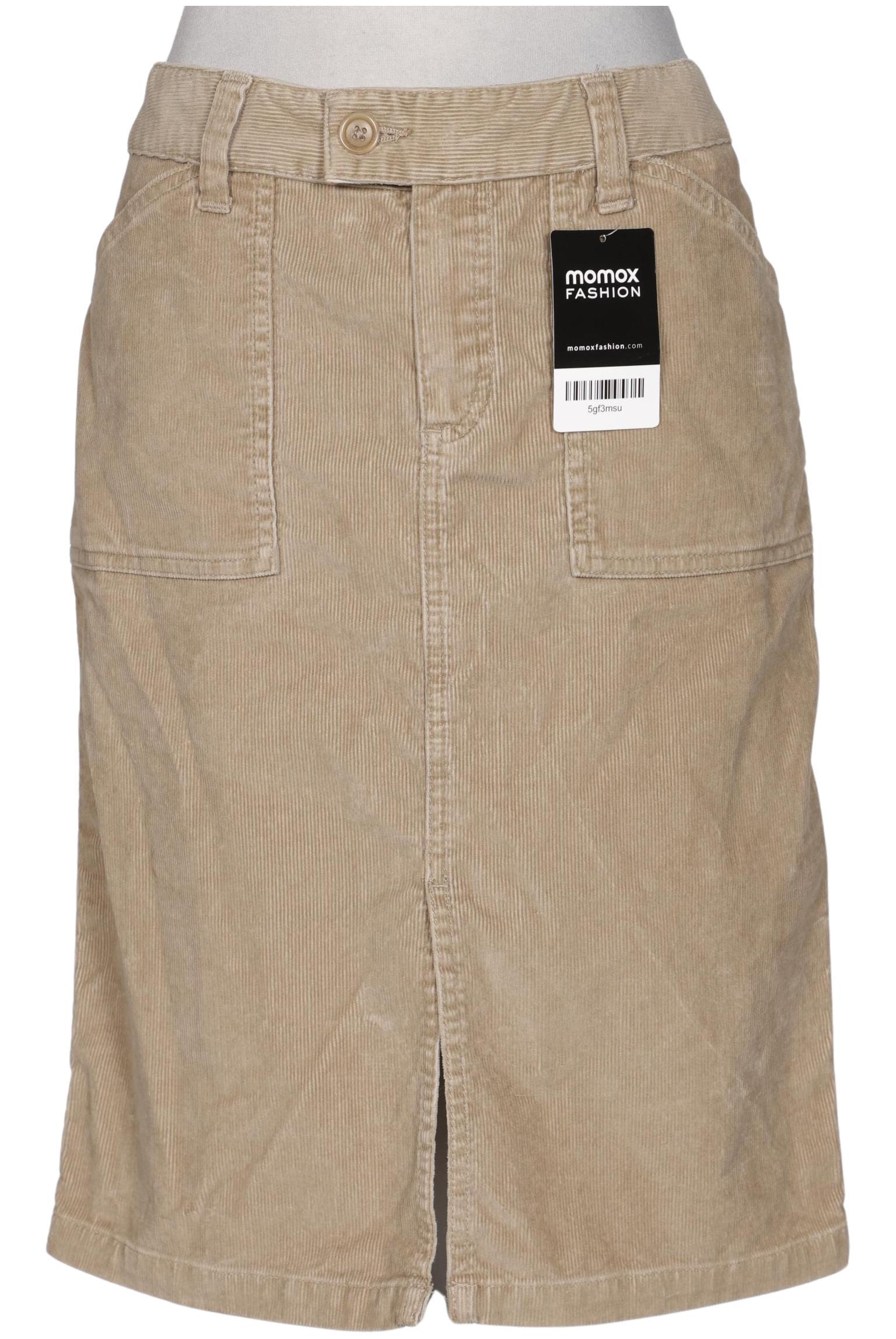 

Massimo Dutti Damen Rock, beige, Gr. 40