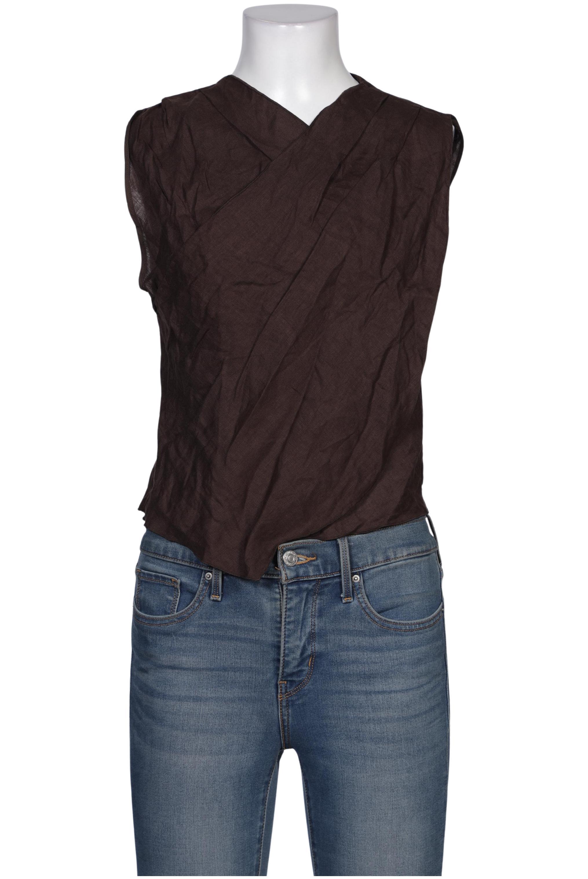 

Massimo Dutti Damen Bluse, braun, Gr. 38