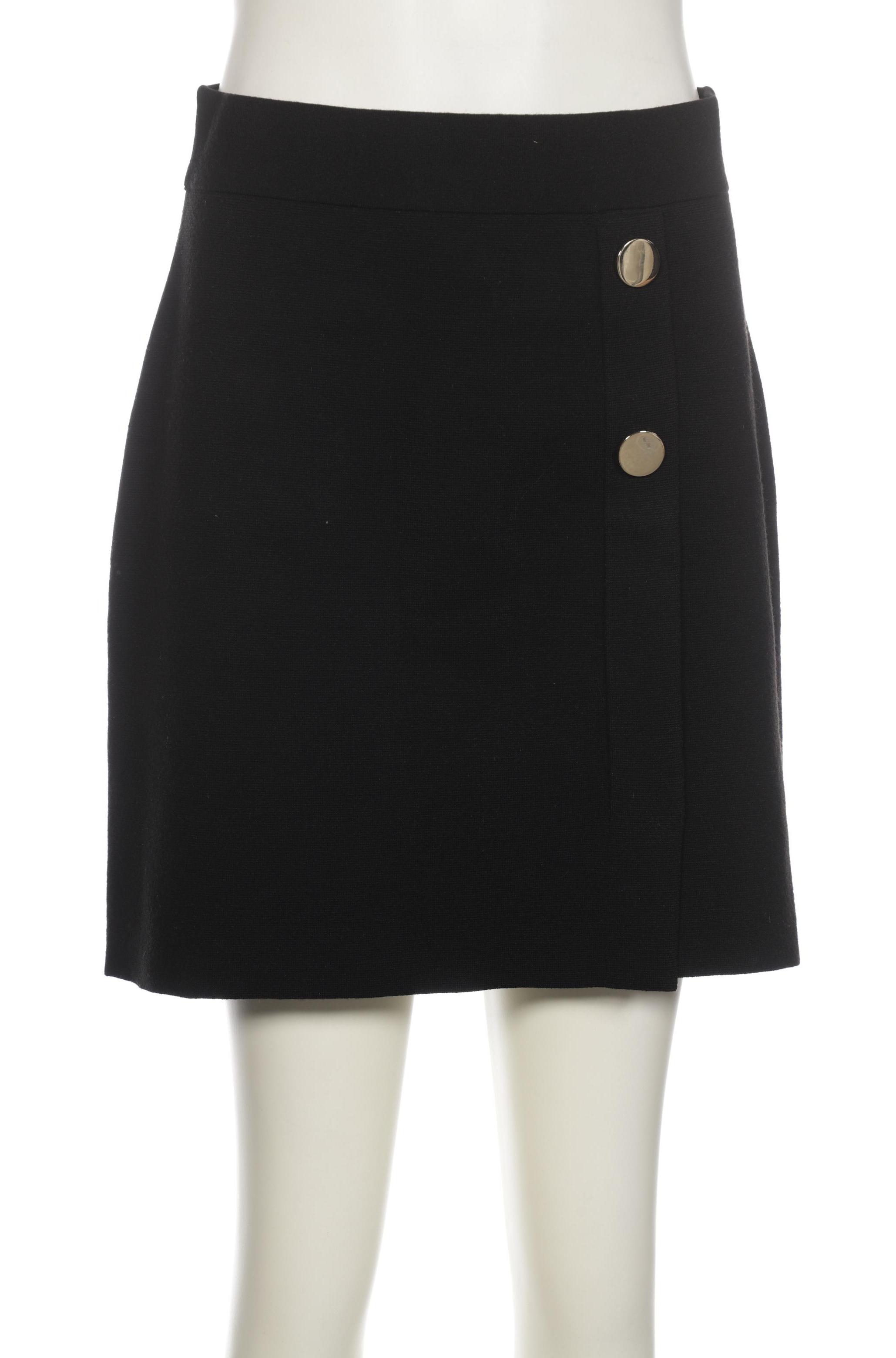 

Massimo Dutti Damen Rock, schwarz, Gr. 36