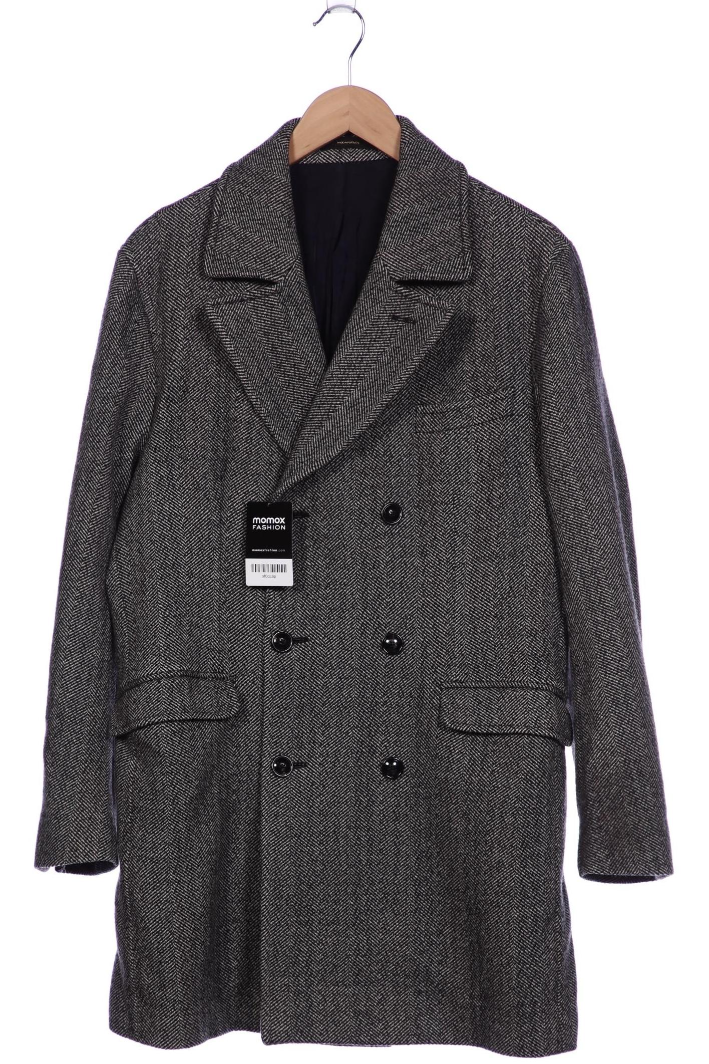 

Massimo Dutti Damen Mantel, grau, Gr. 52