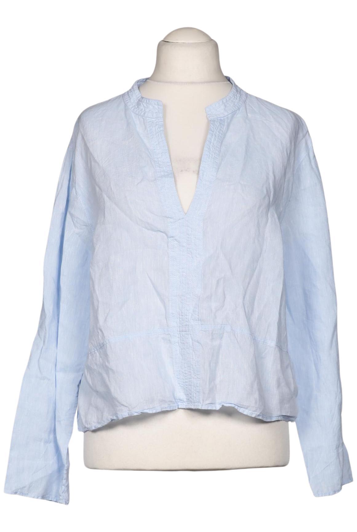 

Massimo Dutti Damen Bluse, hellblau, Gr. 42