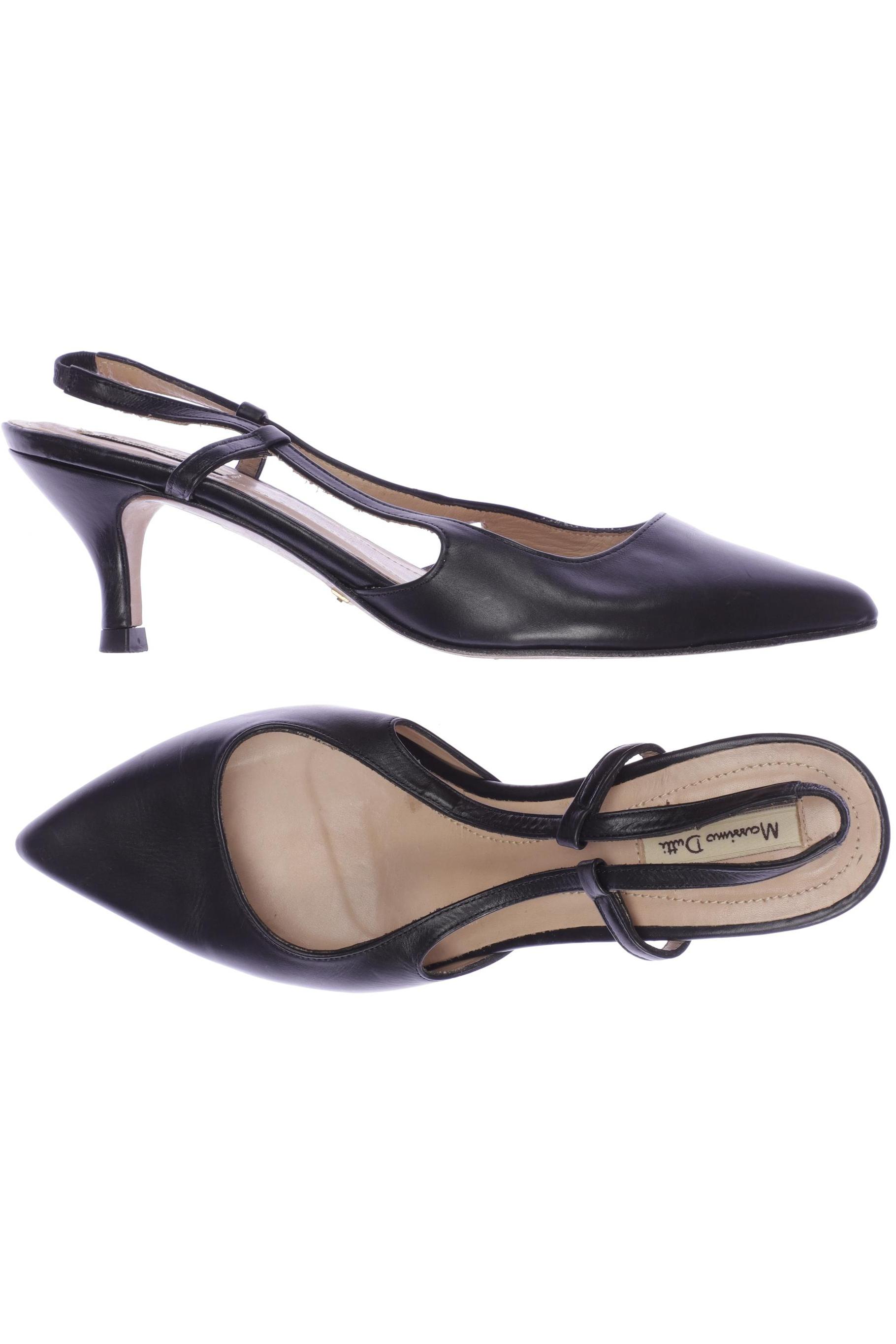 

Massimo Dutti Damen Sandale, schwarz, Gr. 37