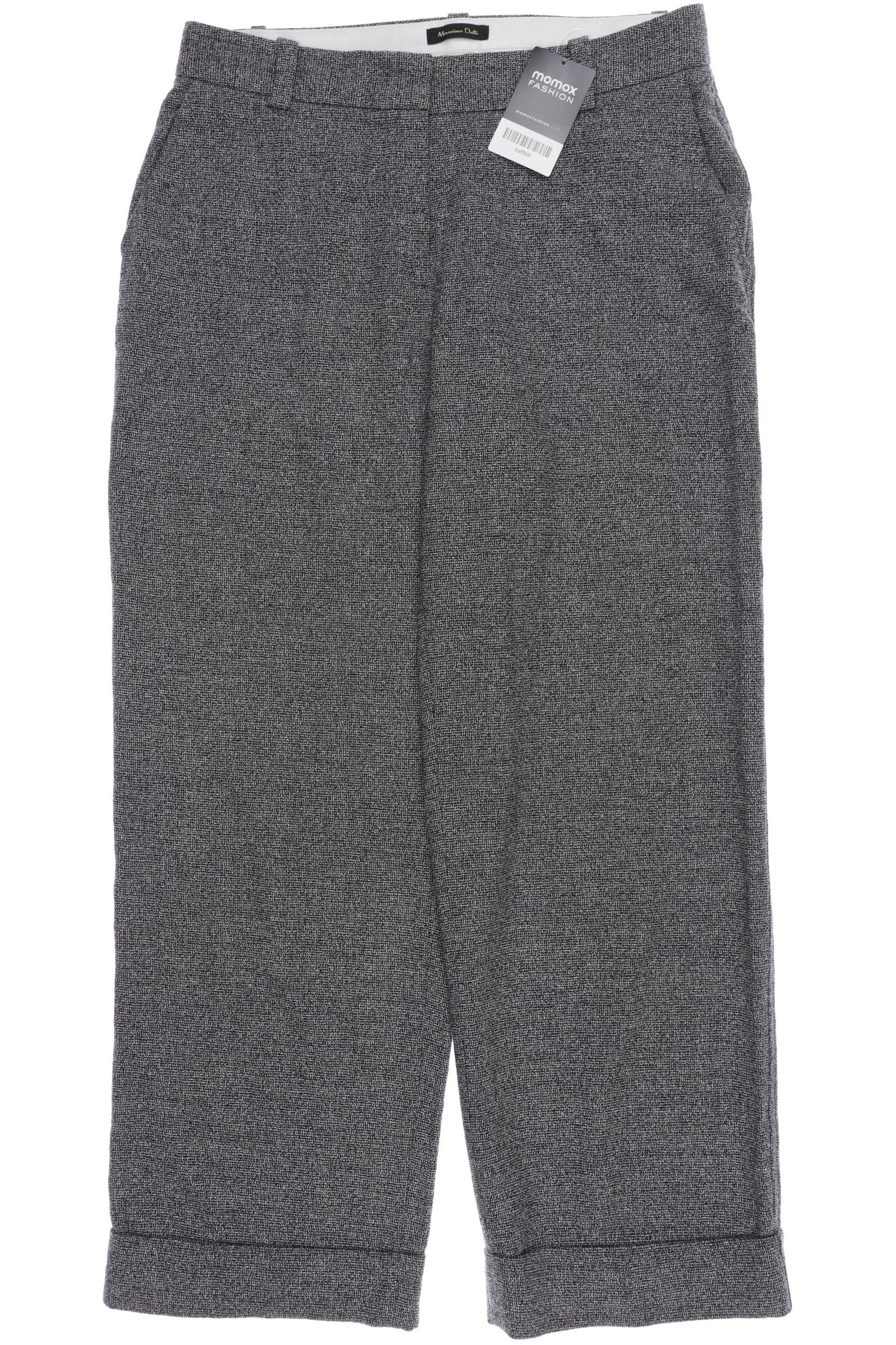 

Massimo Dutti Damen Stoffhose, grau, Gr. 40