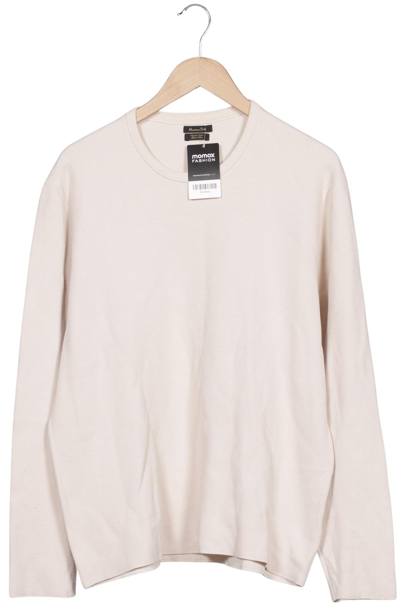 

Massimo Dutti Damen Pullover, cremeweiß, Gr. 46