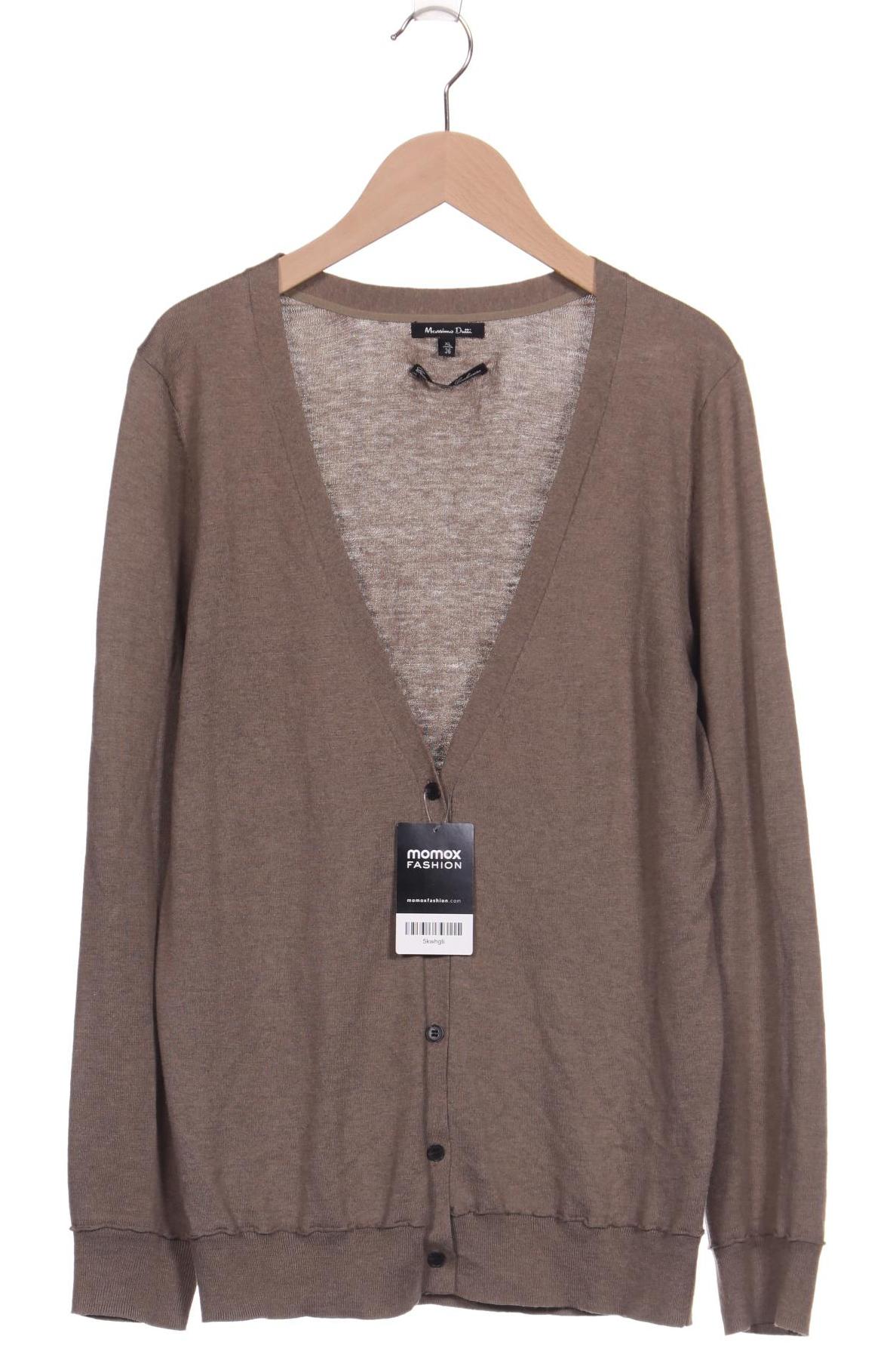 

Massimo Dutti Damen Strickjacke, grau, Gr. 36