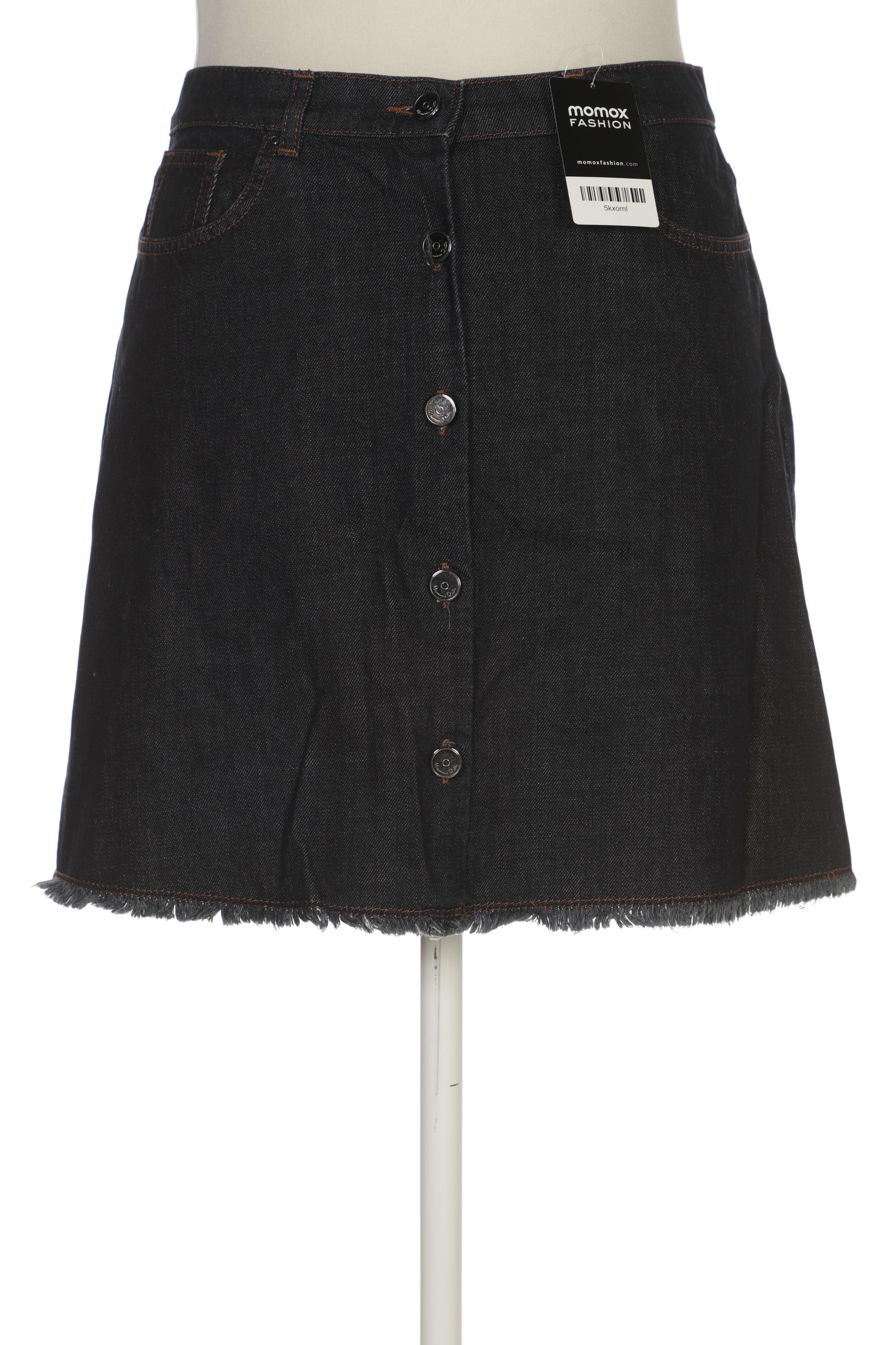 

Massimo Dutti Damen Rock, marineblau, Gr. 42