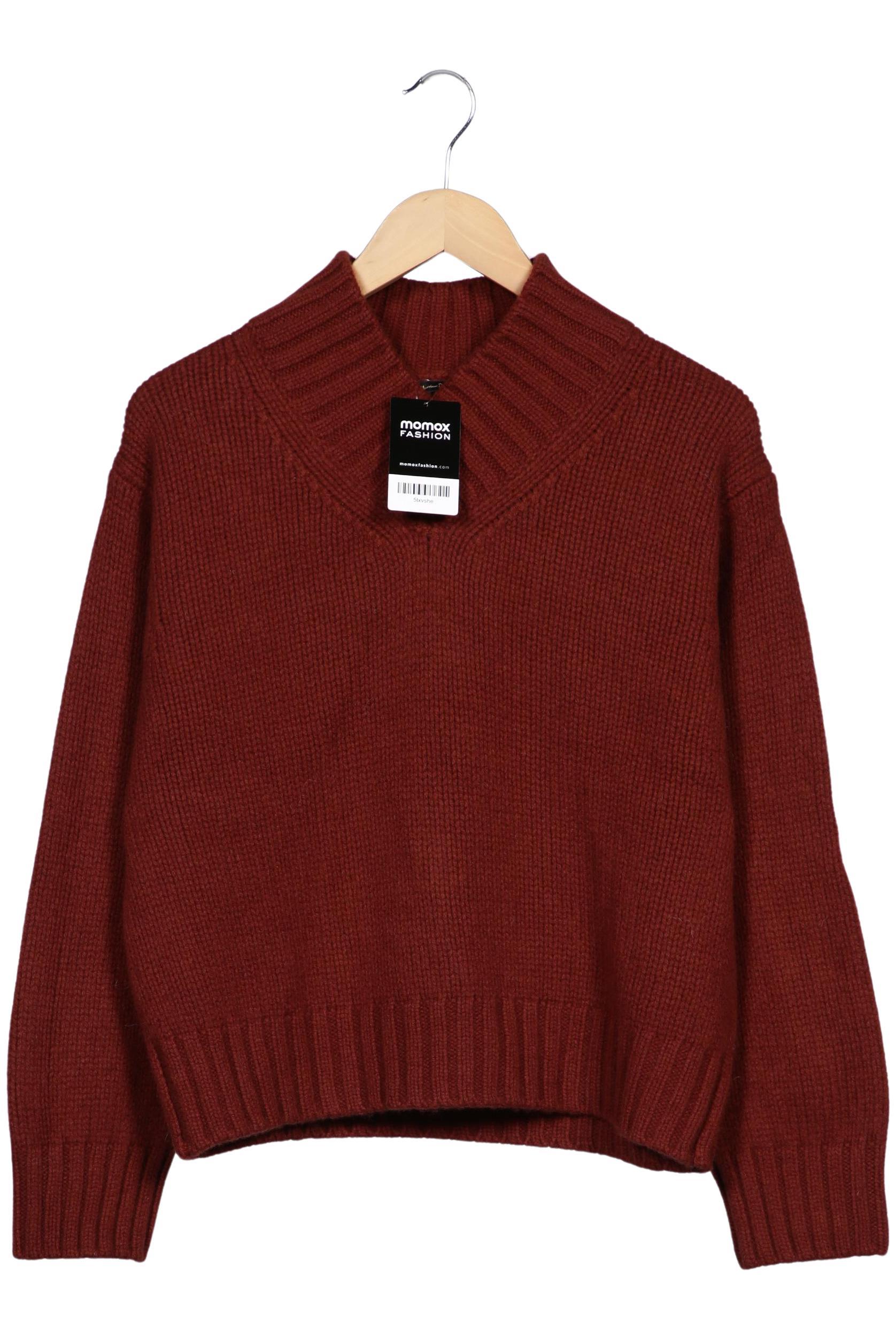 

Massimo Dutti Damen Pullover, bordeaux, Gr. 42