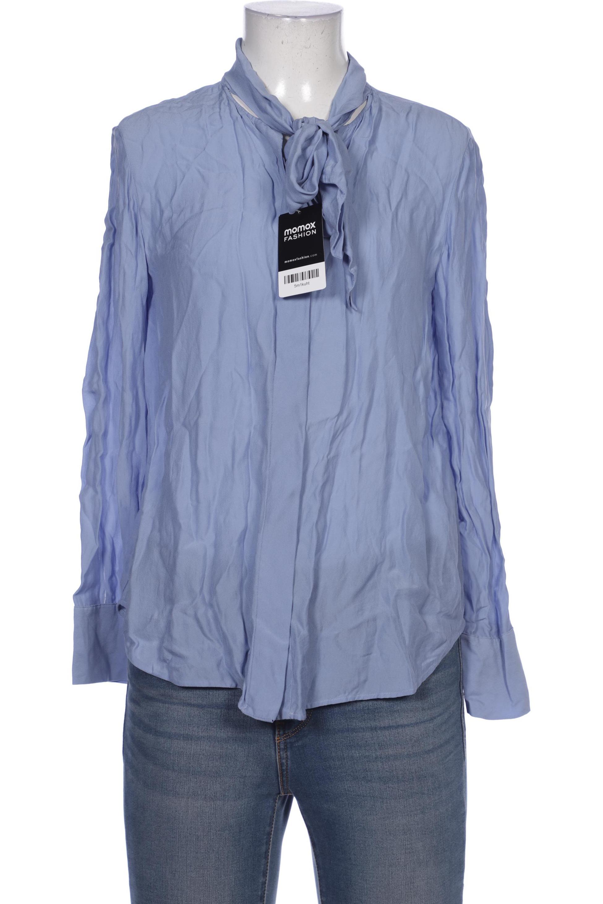 

Massimo Dutti Damen Bluse, hellblau, Gr. 36