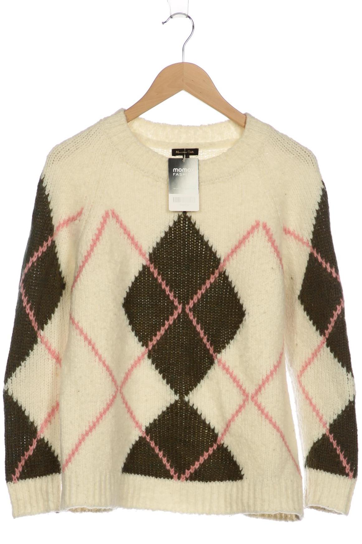 

Massimo Dutti Damen Pullover, cremeweiß, Gr. 36