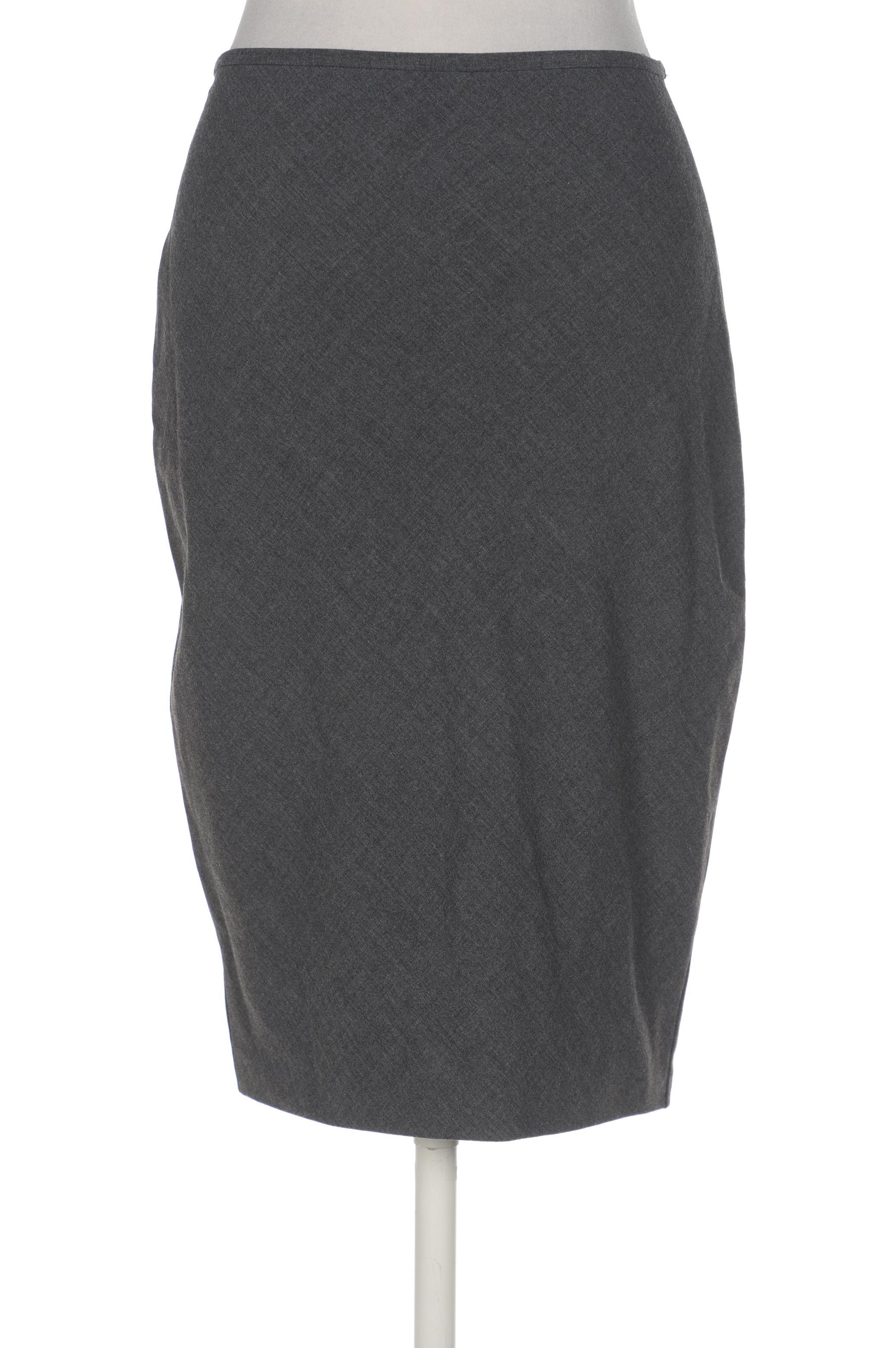 

Massimo Dutti Damen Rock, grau, Gr. 40