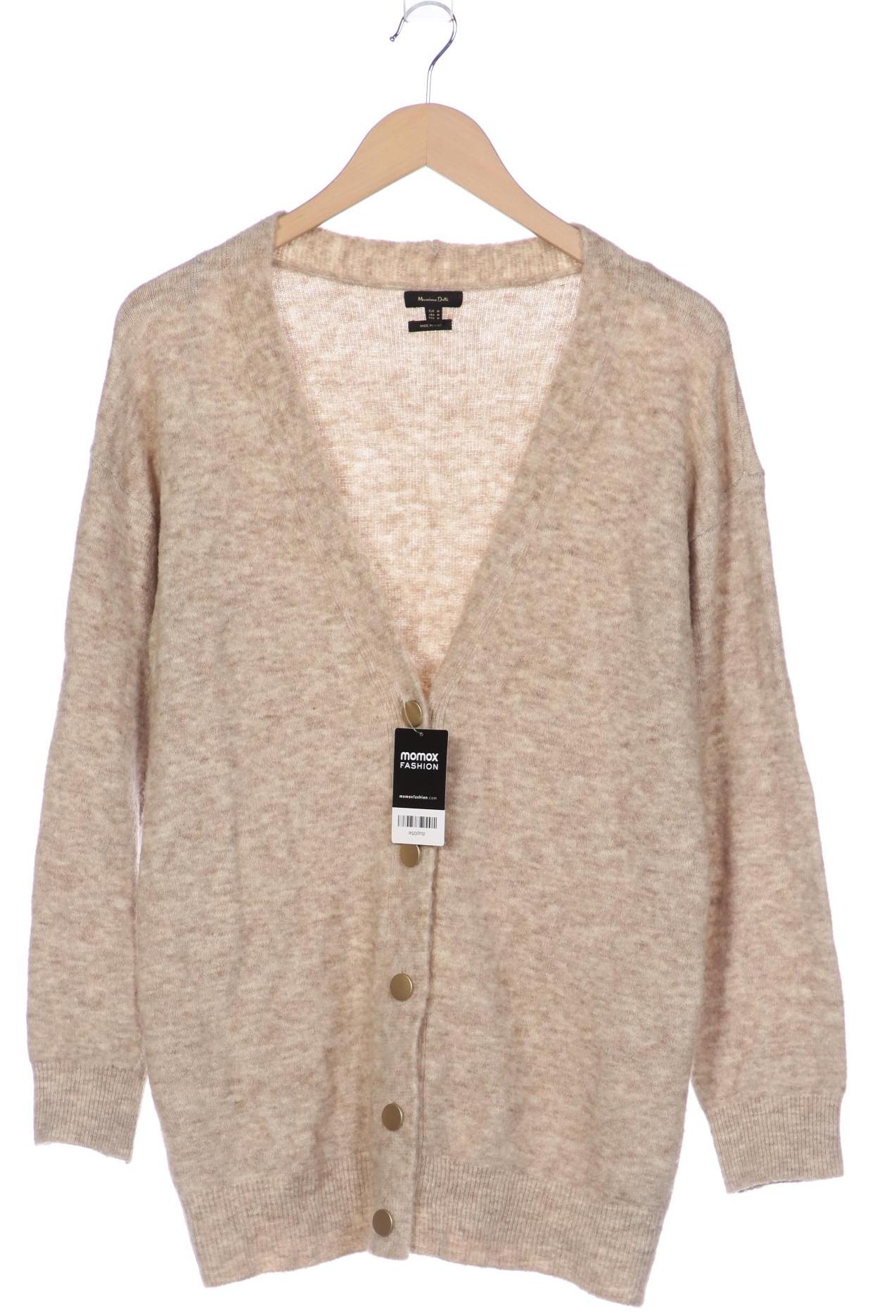 

Massimo Dutti Damen Strickjacke, beige, Gr. 38