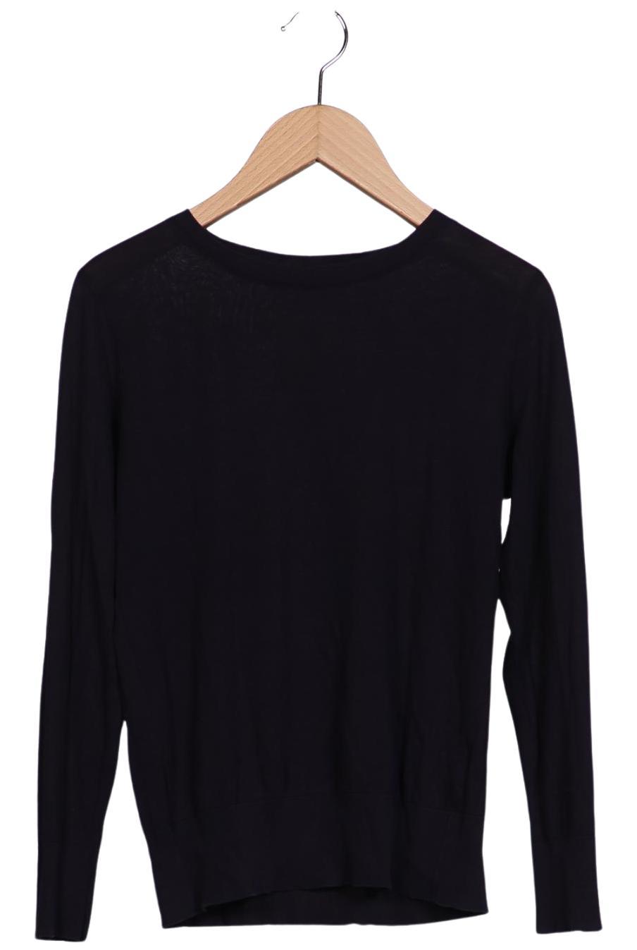 

Massimo Dutti Damen Pullover, marineblau, Gr. 36