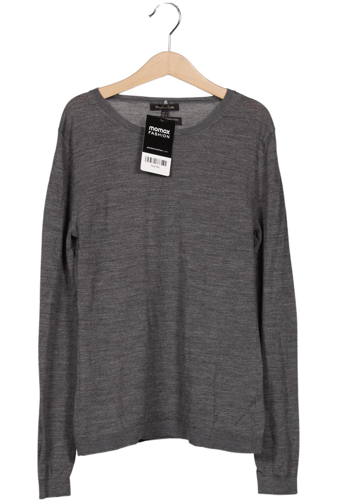 

Massimo Dutti Damen Pullover, grau, Gr. 36