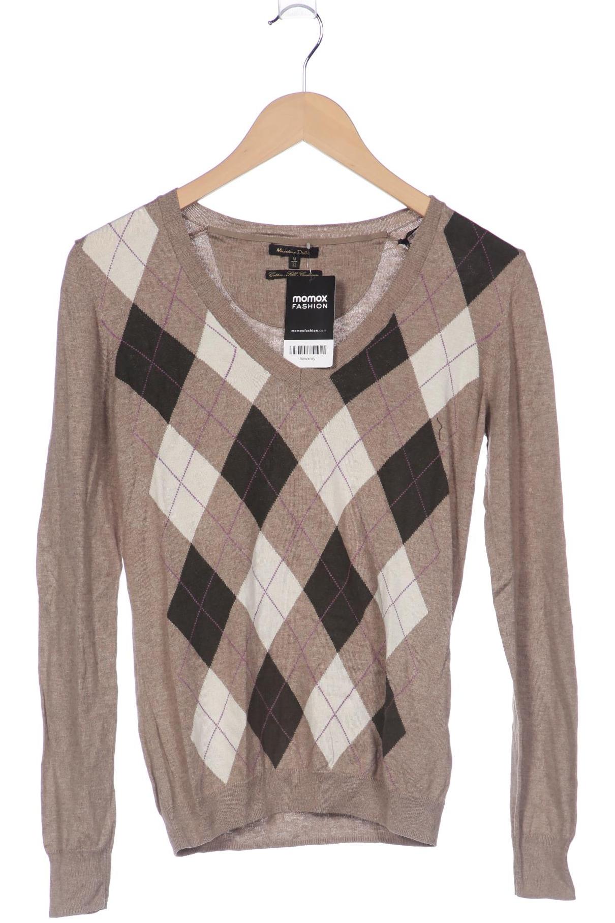 

Massimo Dutti Damen Pullover, beige