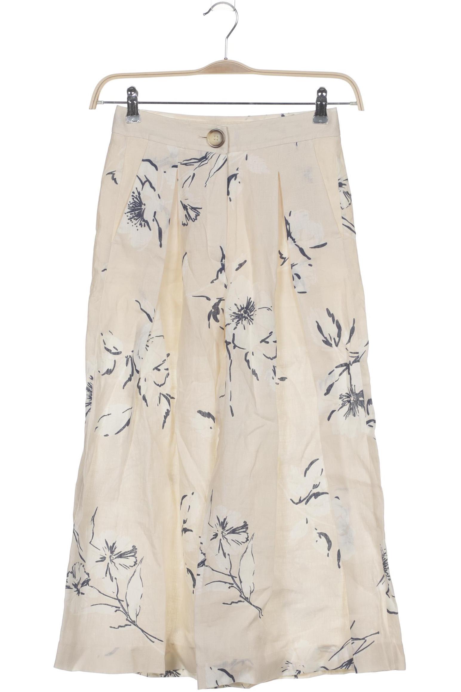 

Massimo Dutti Damen Stoffhose, cremeweiß, Gr. 36