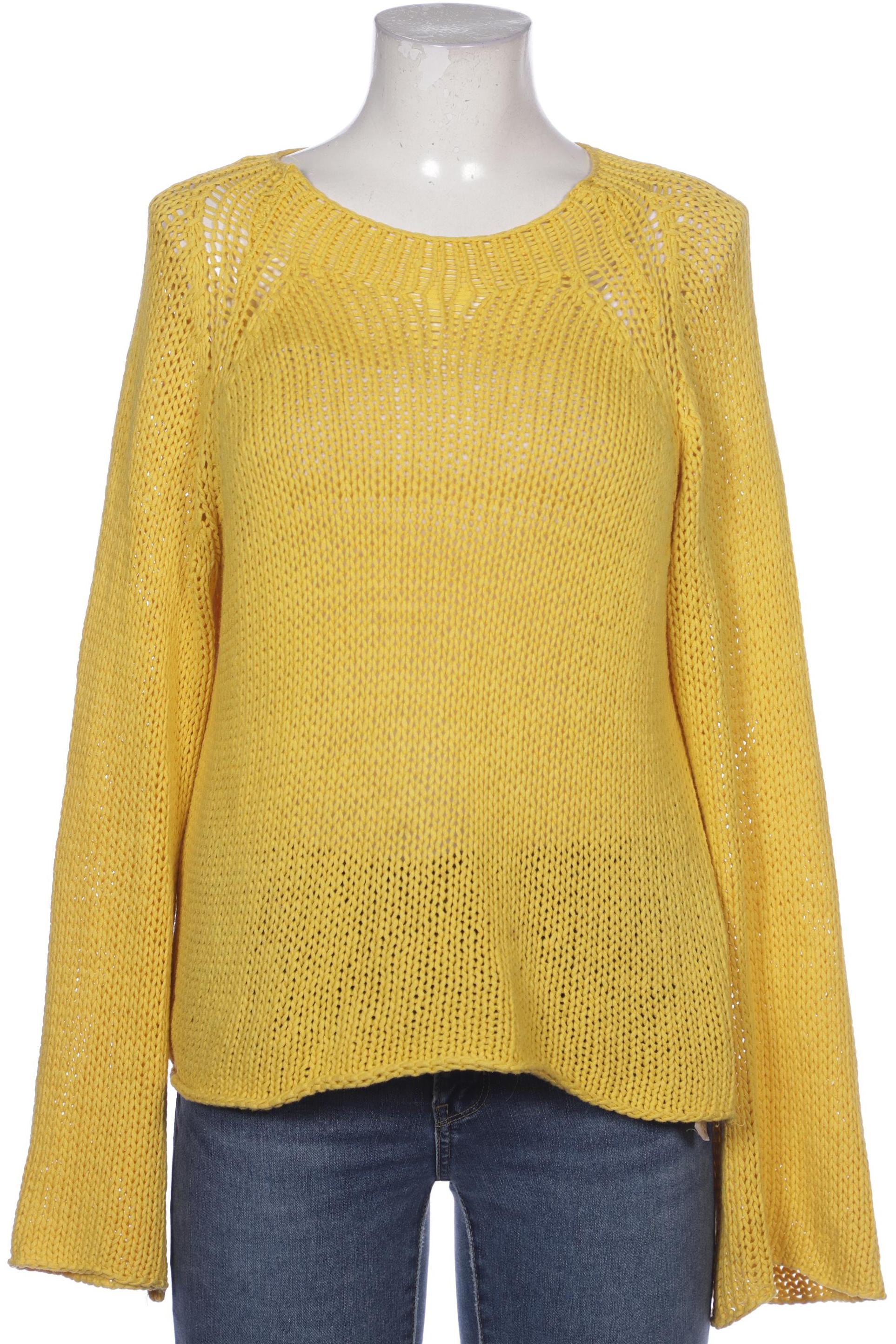 

Massimo Dutti Damen Pullover, gelb, Gr. 38