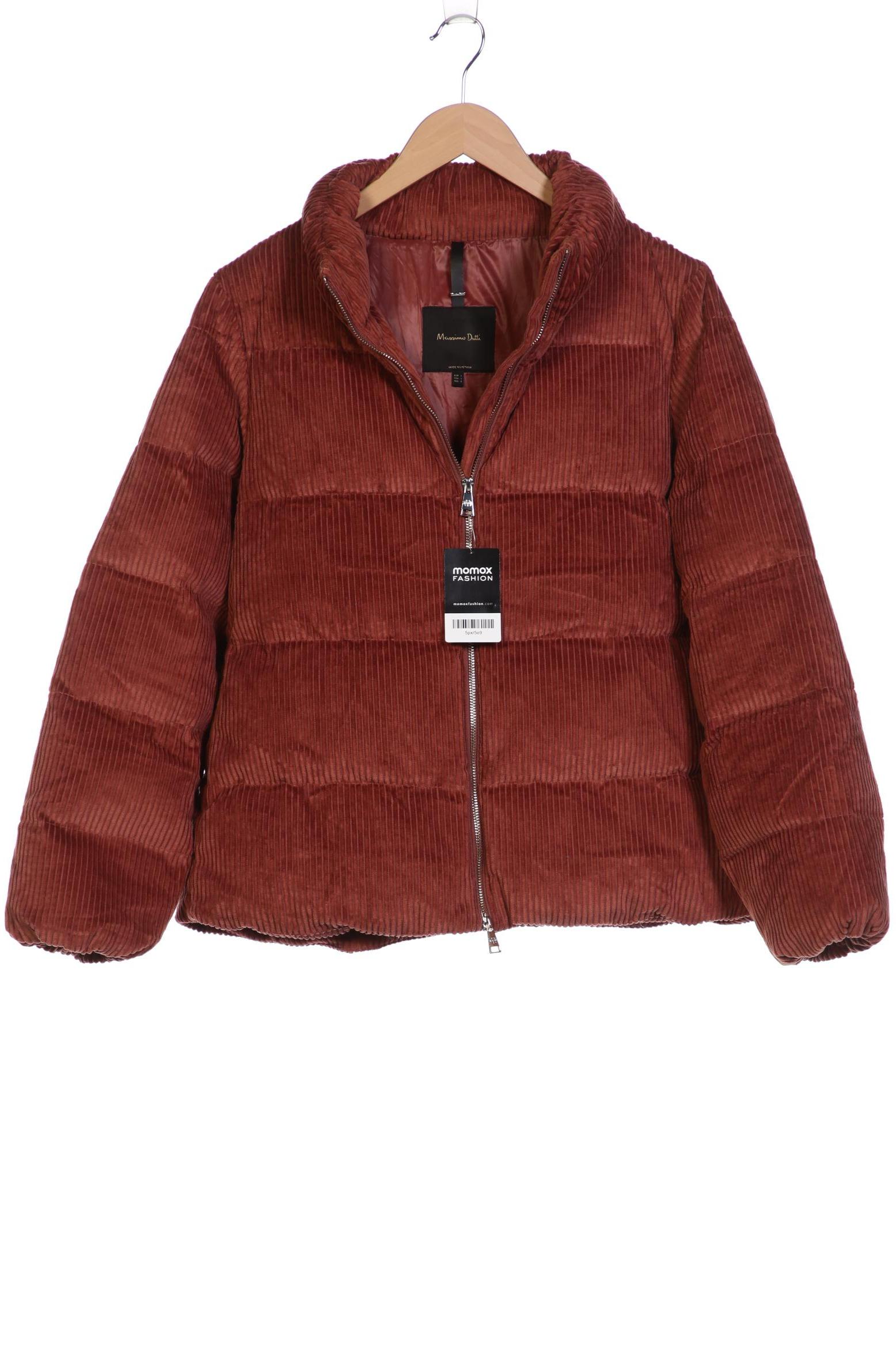 

Massimo Dutti Damen Jacke, bordeaux, Gr. 42