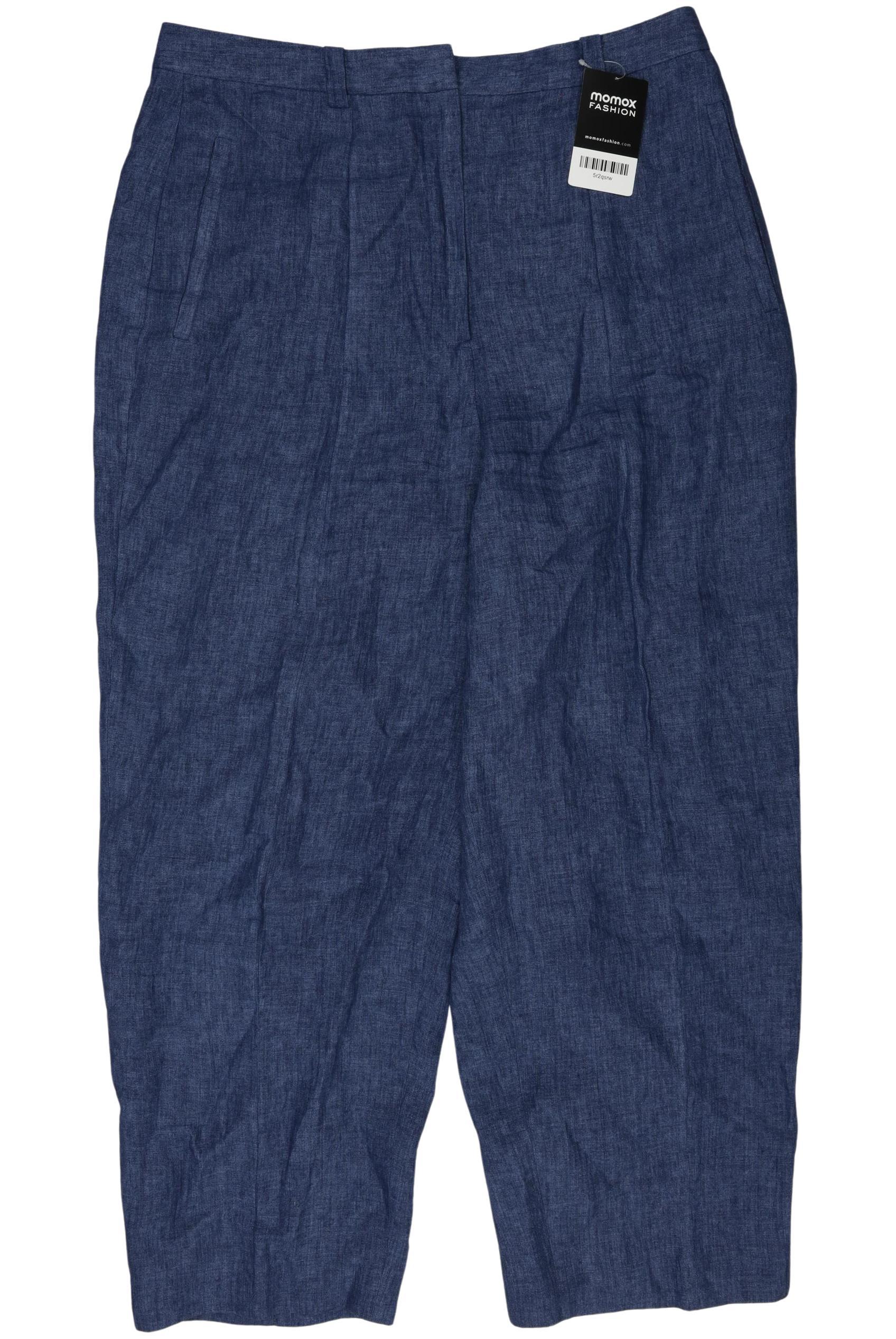 

Massimo Dutti Damen Stoffhose, blau, Gr. 42