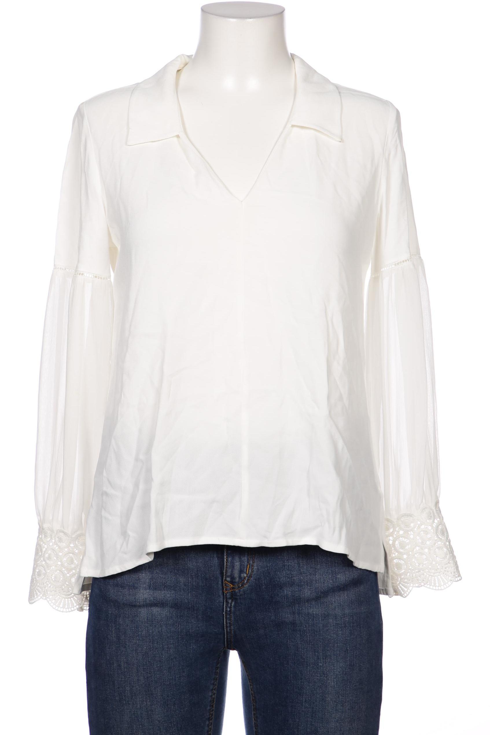 

Massimo Dutti Damen Bluse, weiß, Gr. 40