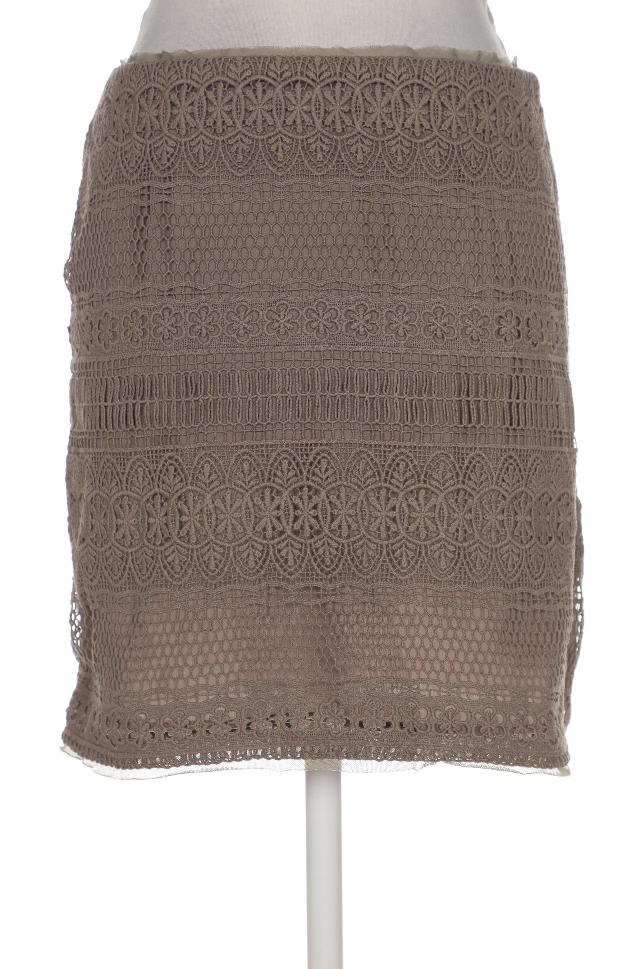 

Massimo Dutti Damen Rock, braun, Gr. 36