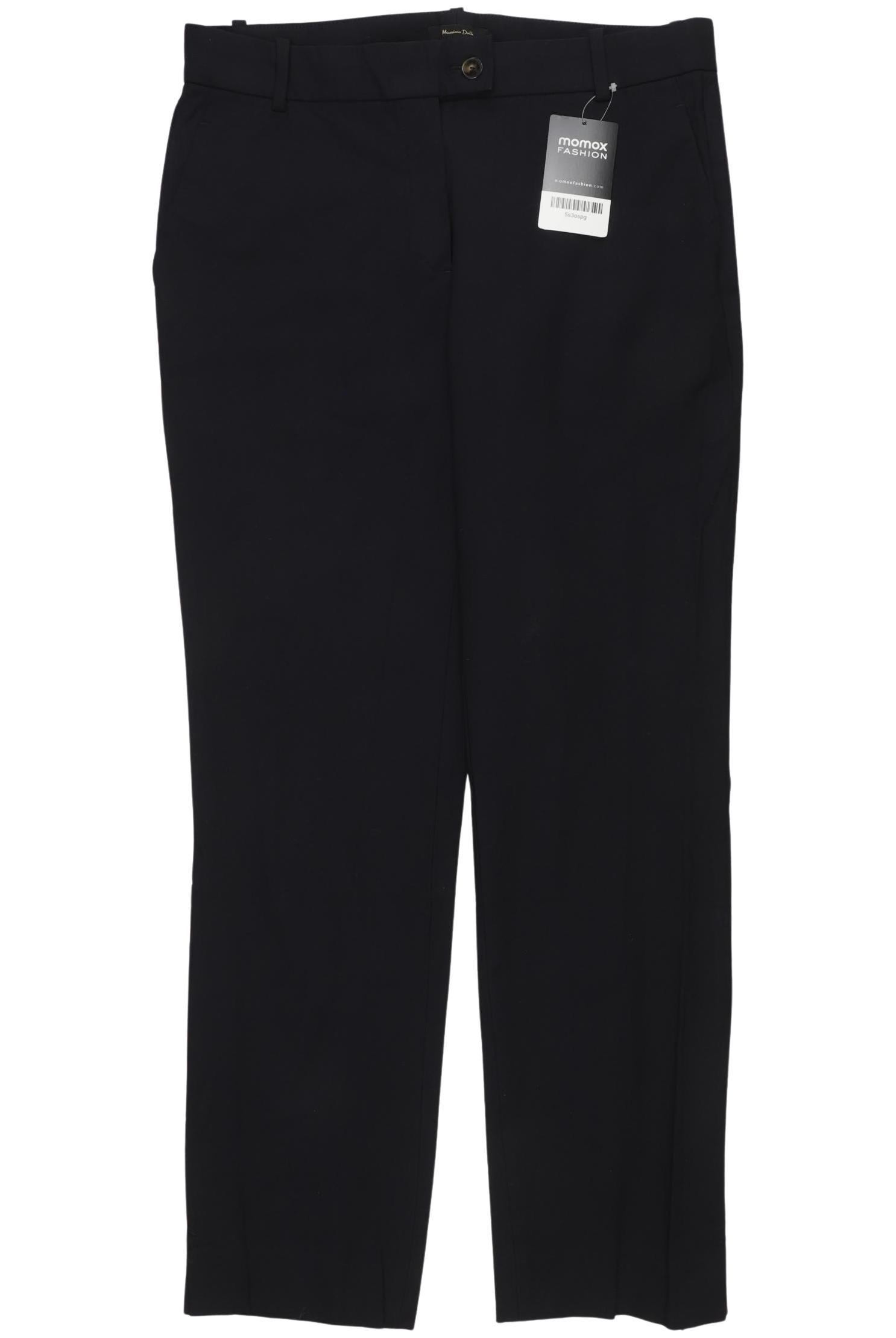 

Massimo Dutti Damen Stoffhose, marineblau, Gr. 38
