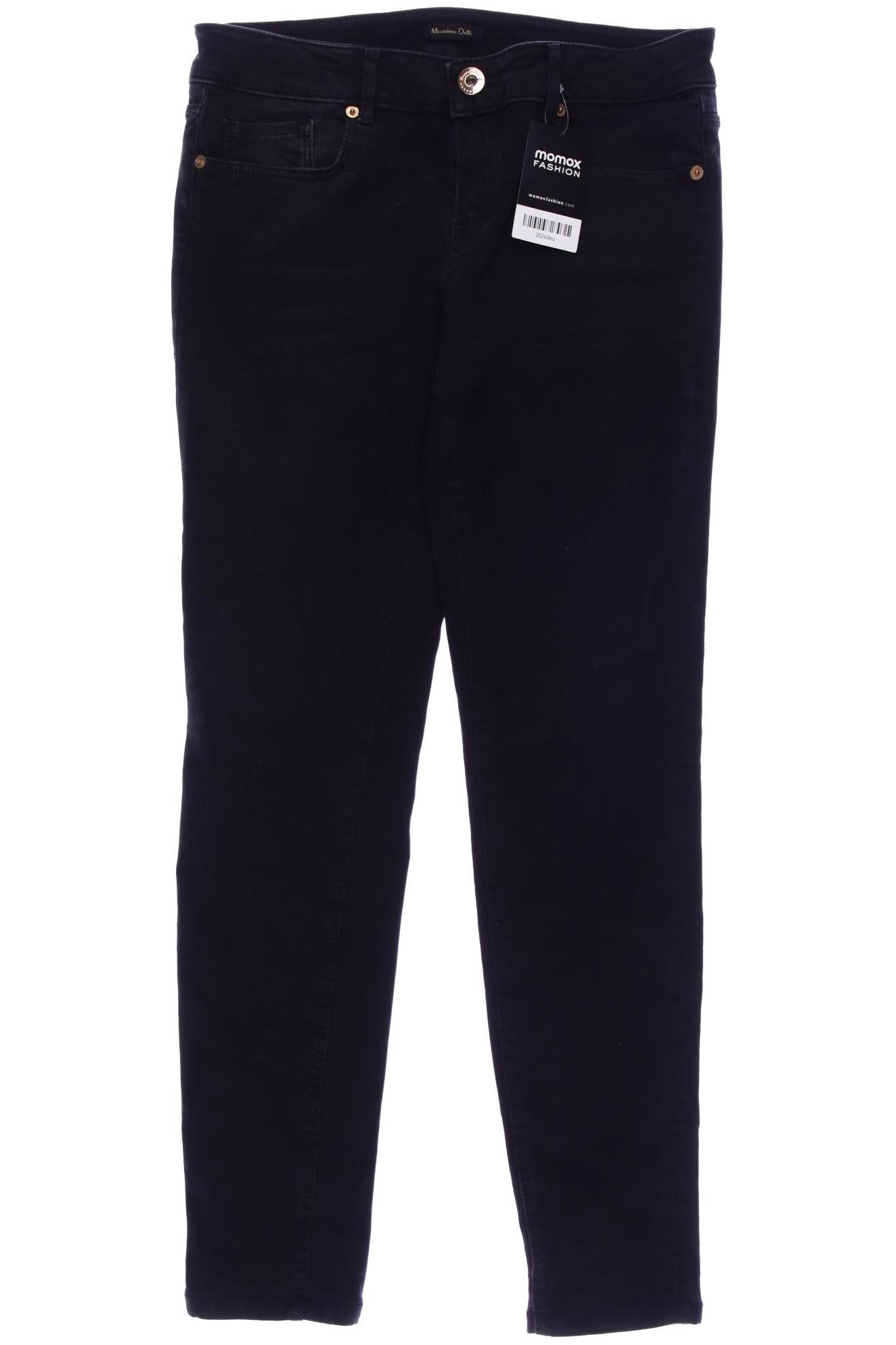 

Massimo Dutti Damen Jeans, schwarz