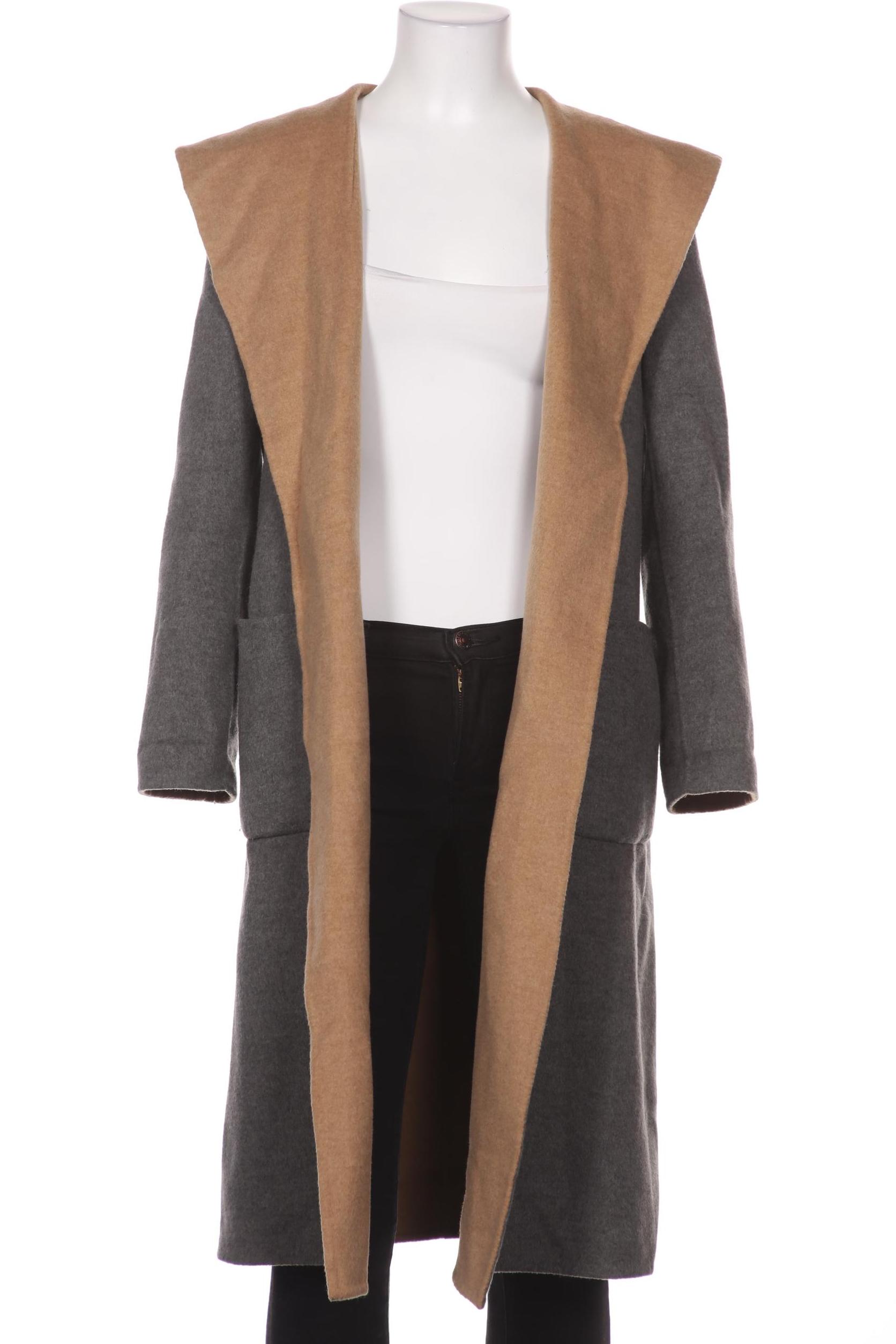 

Massimo Dutti Damen Mantel, grau, Gr. 34